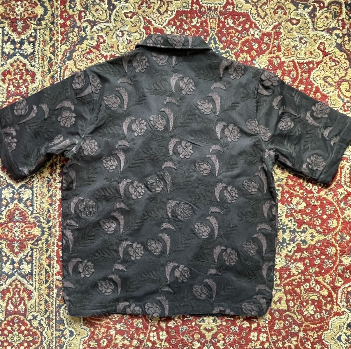Kith Chain-Stitched Woodpoint Shirt - Black Size US M / EU 48-50 / 2 - 2 Thumbnail