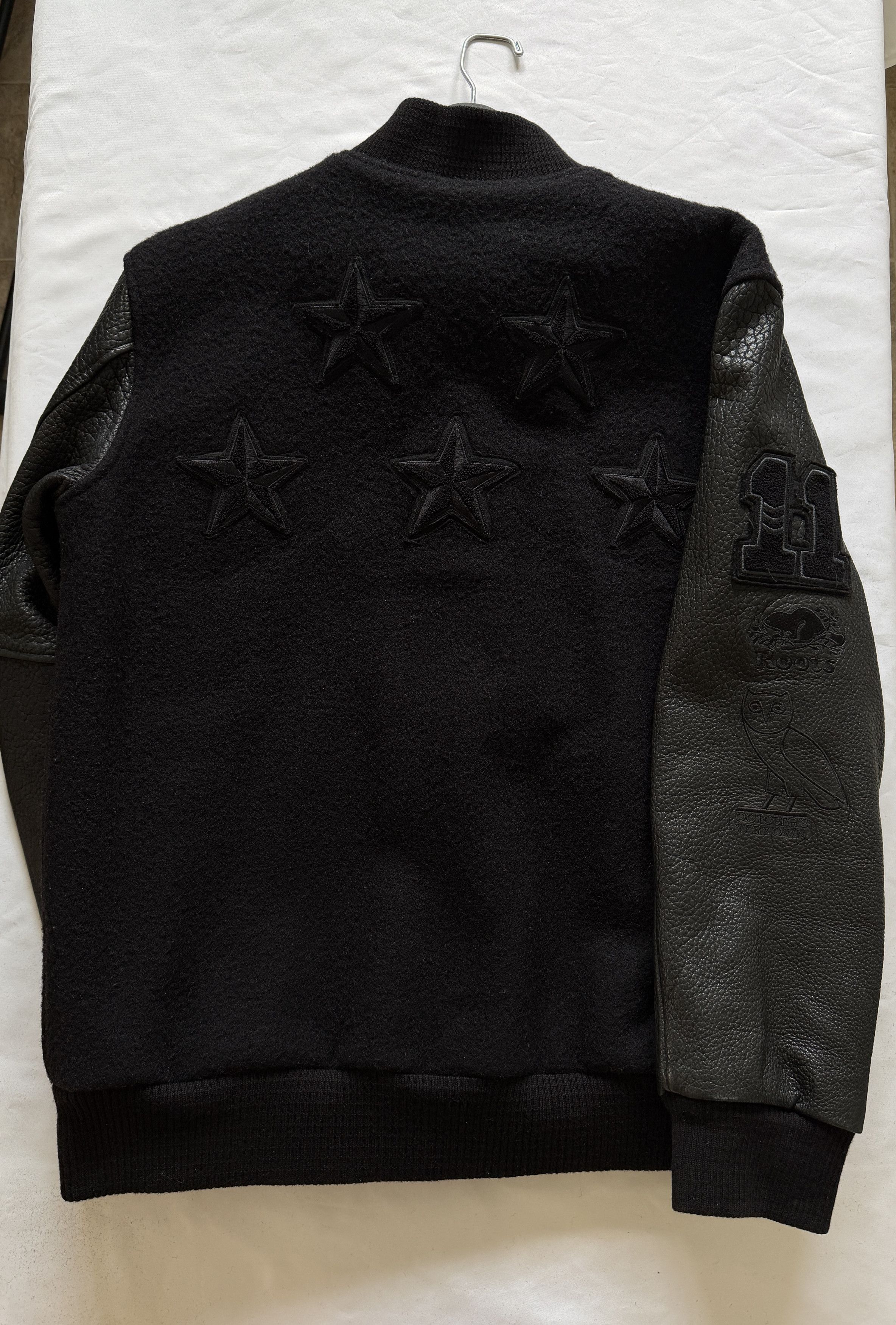 Drake 💥💎F&F💎💥🦉1/8 OVO Roots 2011 Bison Leather Wool Varsity Size US XXL / EU 58 / 5 - 3 Thumbnail