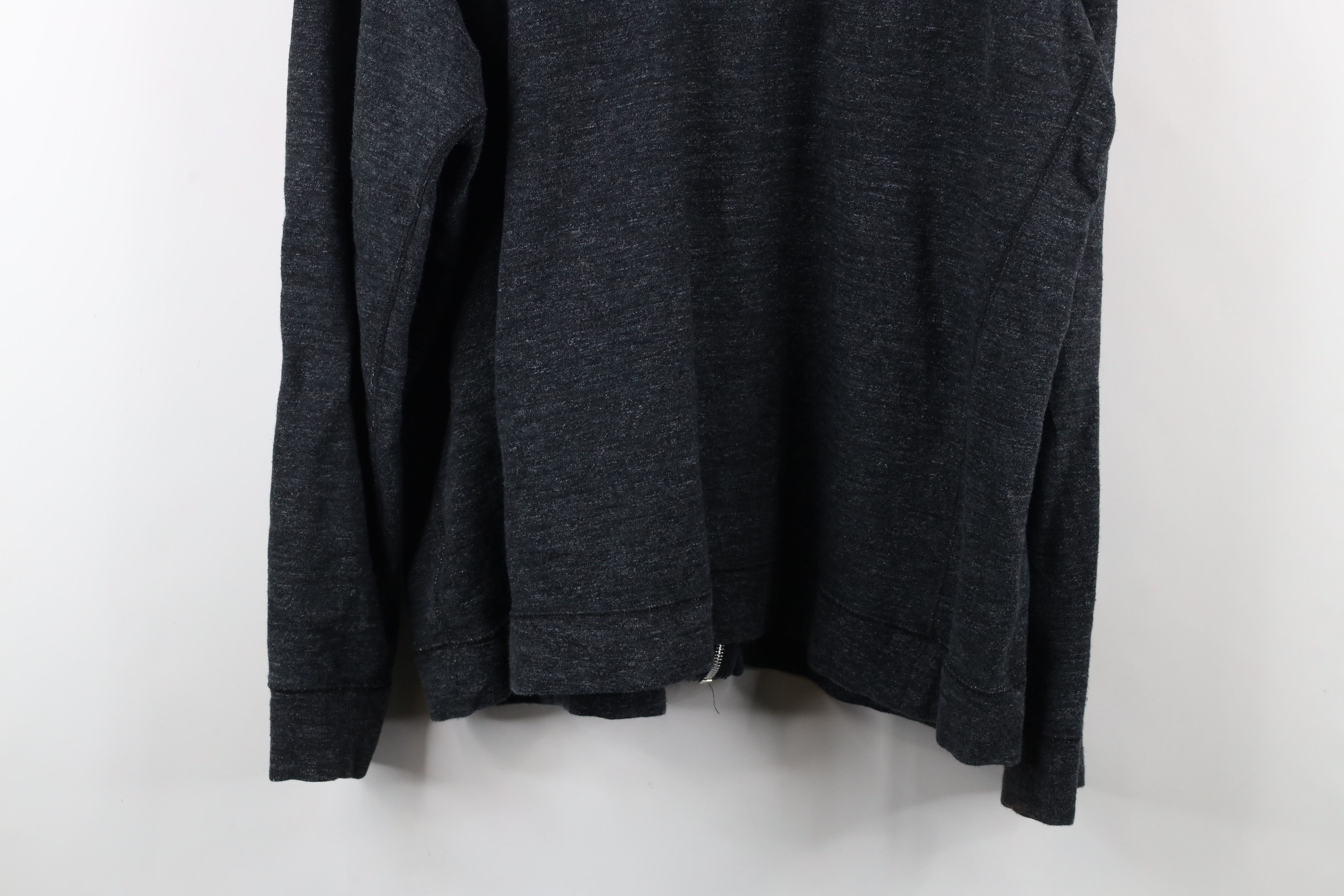 Nike × Vintage Vintage Y2K Nike Mini Swoosh Jersey Knit Full Zip Hoodie Size US XL / EU 56 / 4 - 16 Thumbnail