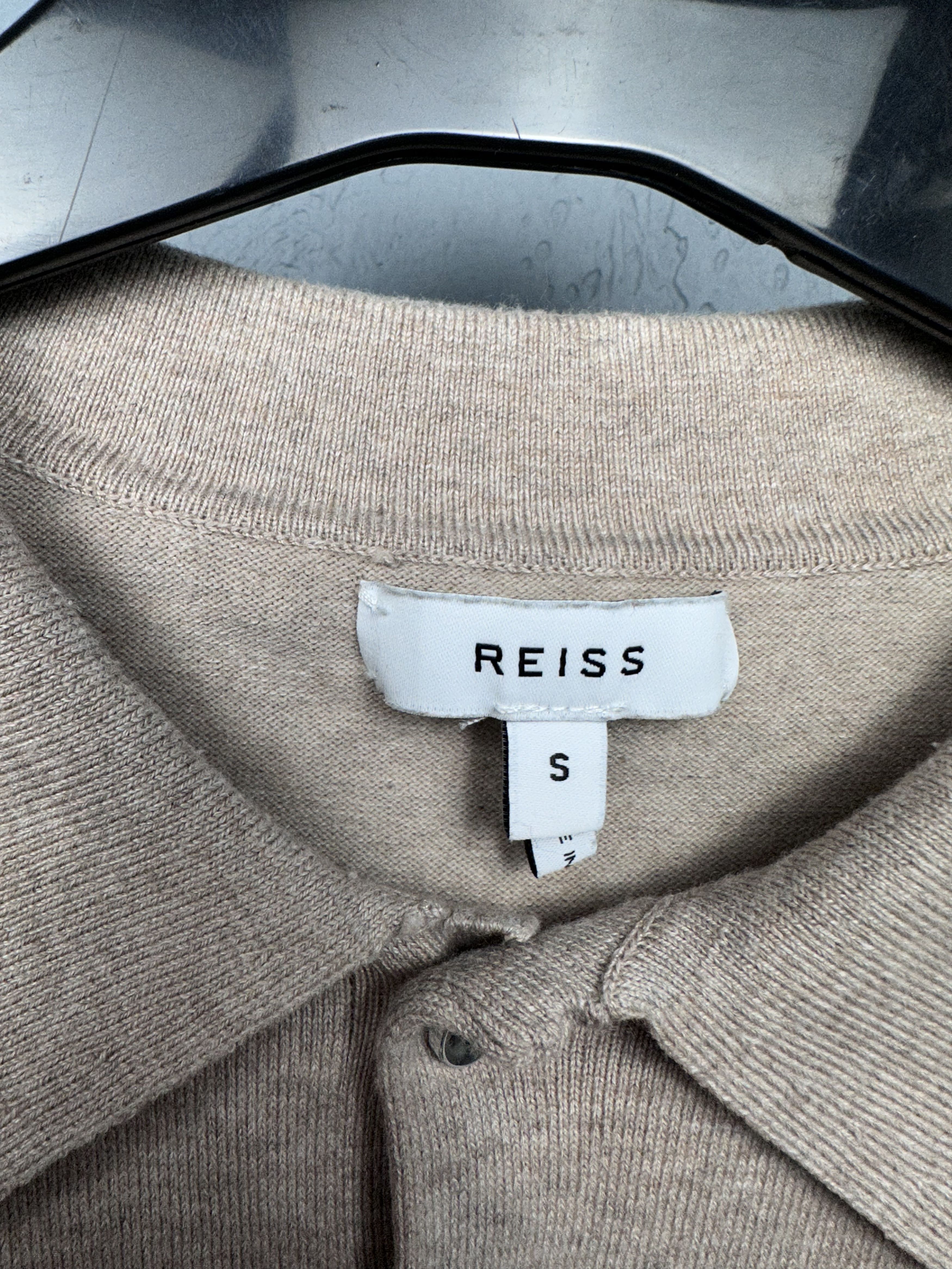 Reiss × Vintage Reiss Mens Polo Shirt Size US S / EU 44-46 / 1 - 3 Thumbnail