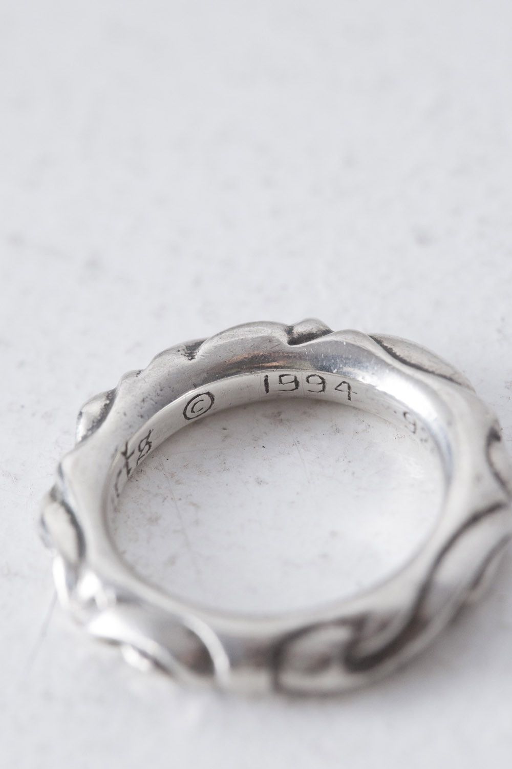 Chrome Hearts Chrome Hearts scroll band ring US 9 Size ONE SIZE - 8 Thumbnail