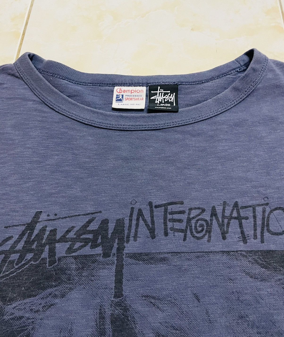 Stussy VINTAGE STUSSY X CHAMPION PHOTO TEE LAURA SHIRTS Size US L / EU 52-54 / 3 - 8 Thumbnail