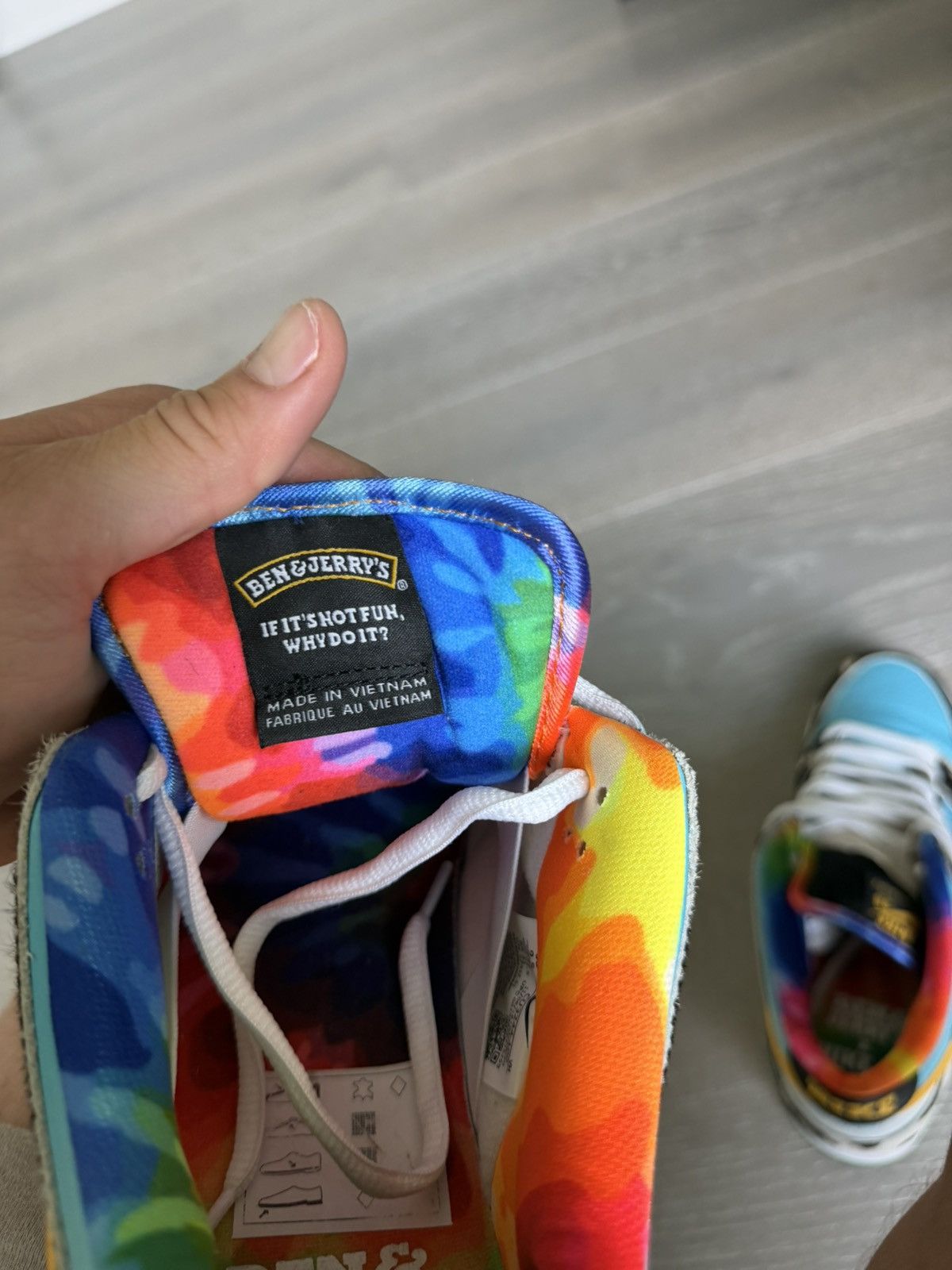 Nike Nike SB Dunk Low Ben & Jerry's Chunky Dunky Size US 9.5 / EU 42-43 - 14 Thumbnail