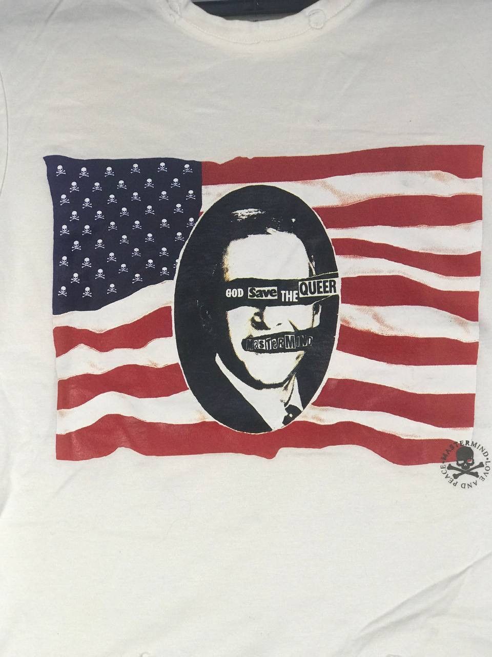 Japanese Brand american flag god save the queer mastermind distress punk Size US M / EU 48-50 / 2 - 3 Thumbnail