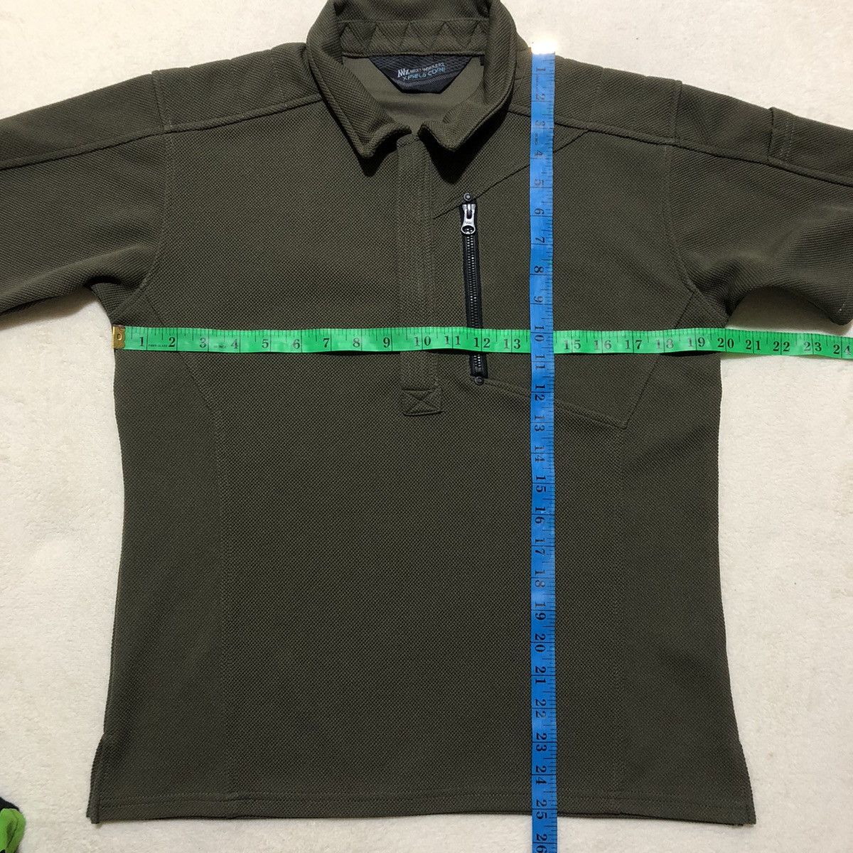 Japanese Brand Japanese Brand Fieldcore Collared Half Zipper Pocket Tee Size US S / EU 44-46 / 1 - 13 Thumbnail