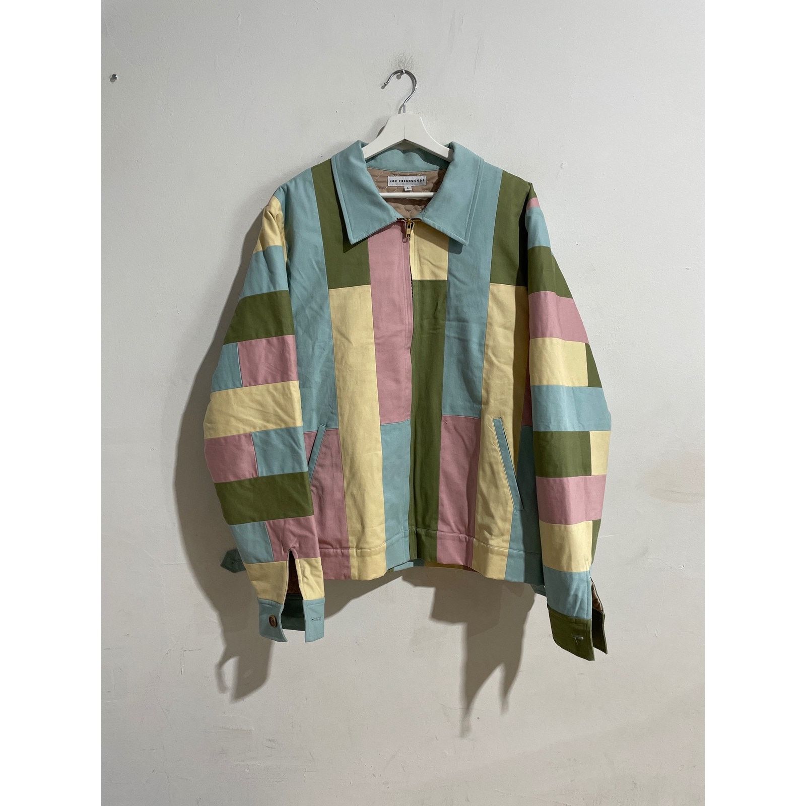 Joe Freshgoods JOE FRESHGOODS PANEL WORK MULTICOLOR JACKET SIZE LARGE USED Size US L / EU 52-54 / 3 - 1 Thumbnail