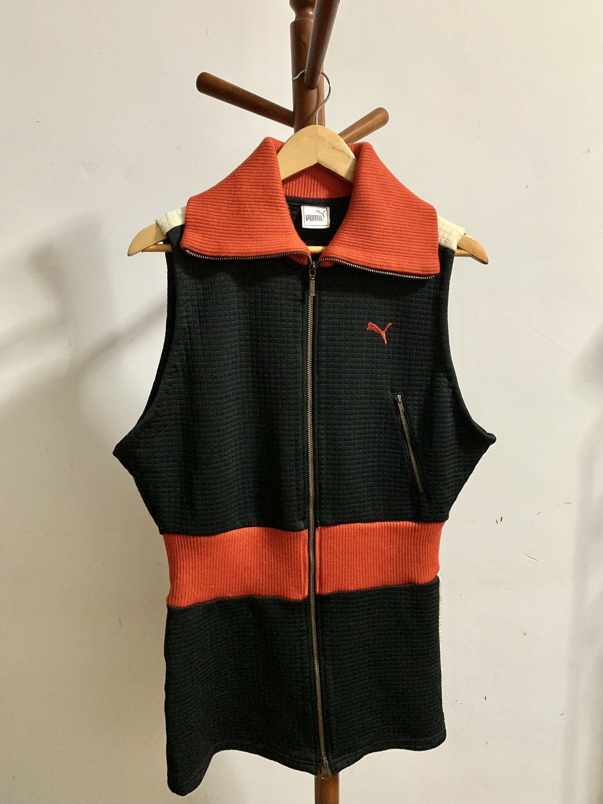 Puma × Vintage PUMA Zipper Outerwear Size L / US 10 / IT 46 - 1 Thumbnail