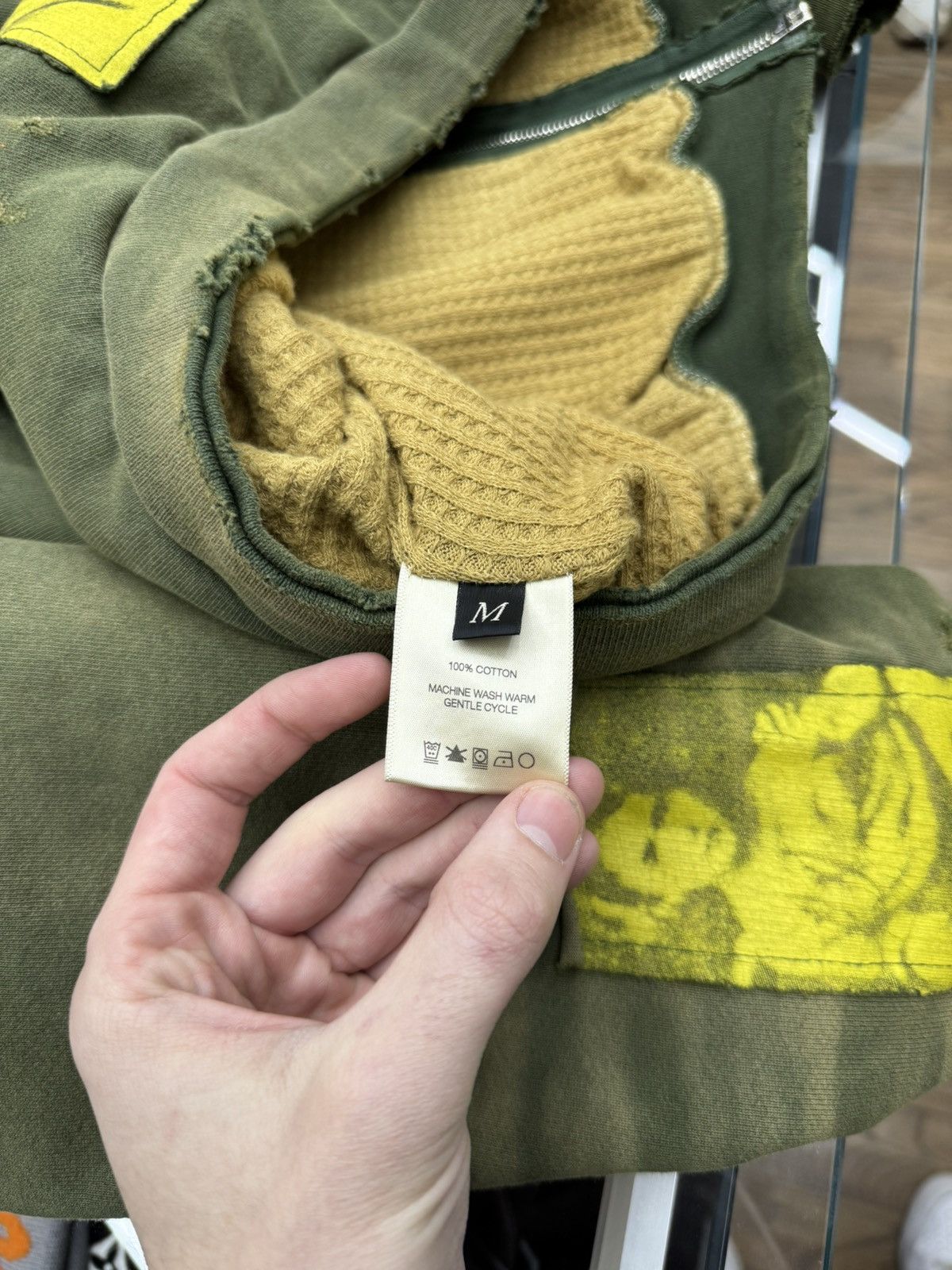 Enfants Riches Deprimes Enfants Riches Déprimés 2 Wars Within One Zip Hoodie Green Size US M / EU 48-50 / 2 - 10 Thumbnail
