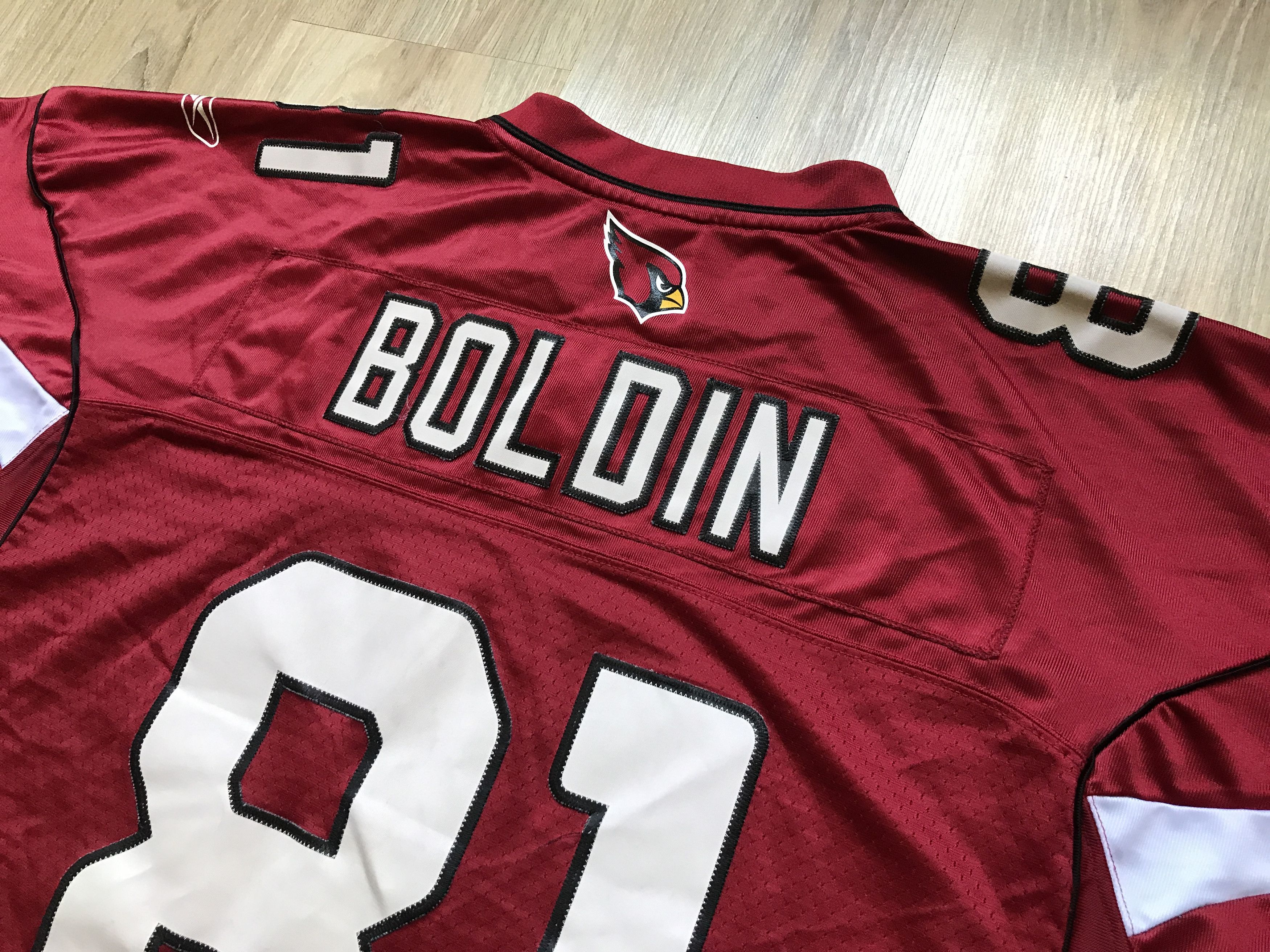 NFL × Reebok × Vintage Reebok NFL Arizona Cardinals Anquan Boldin #81Jersey Size US L / EU 52-54 / 3 - 3 Thumbnail
