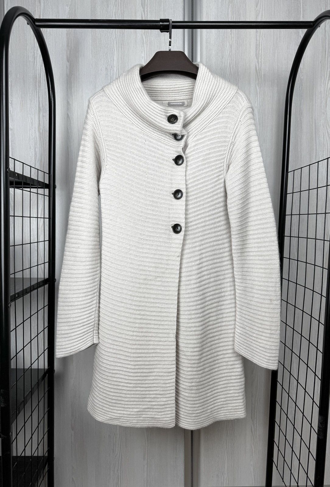Other Hemisphere wool cashmere beige long button up cardigan sz 38 Size M / US 6-8 / IT 42-44 - 1 Thumbnail