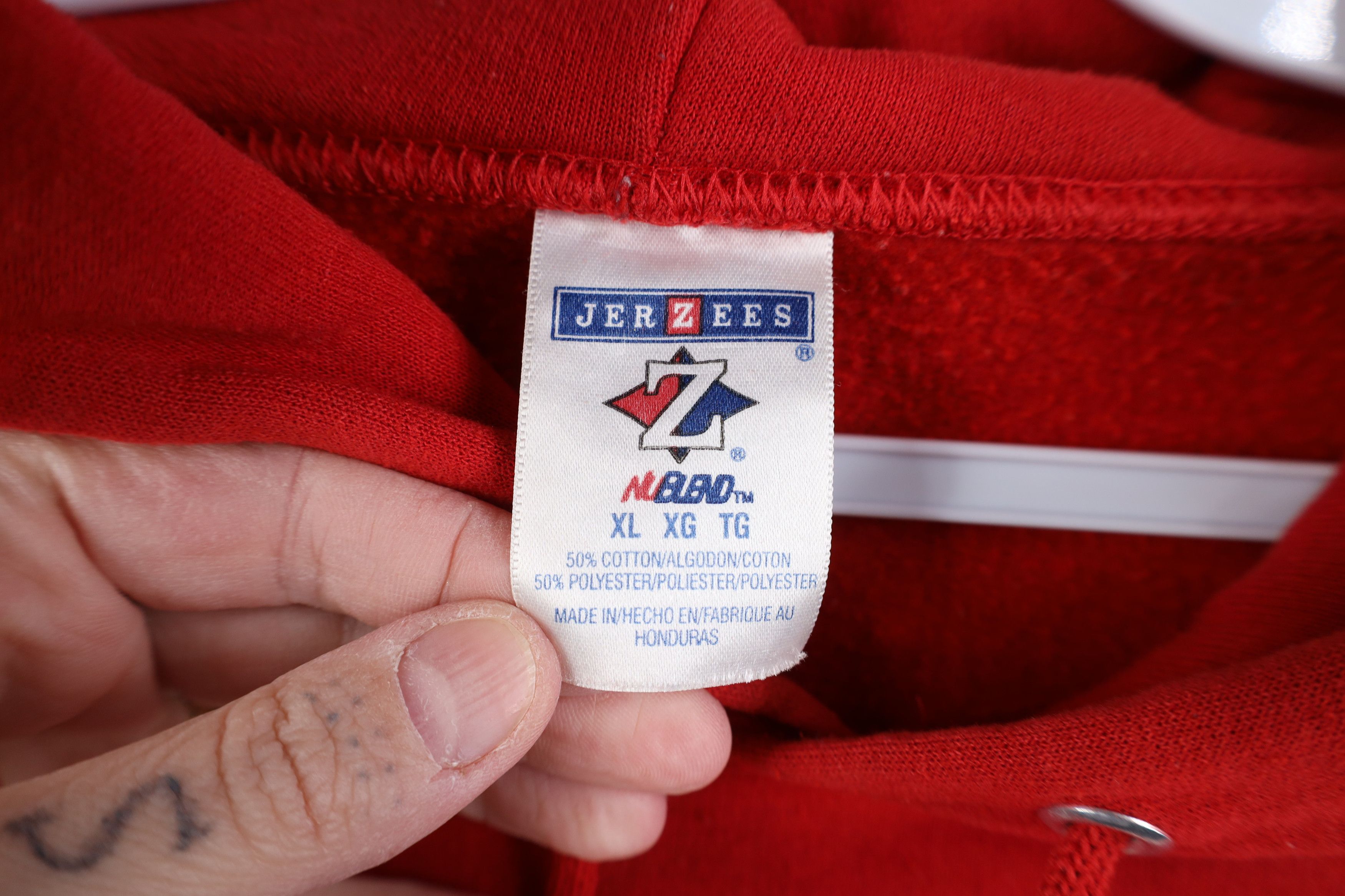 Vintage Vintage 90s Y2K North Carolina State University Sweatshirt Size US XL / EU 56 / 4 - 4 Thumbnail