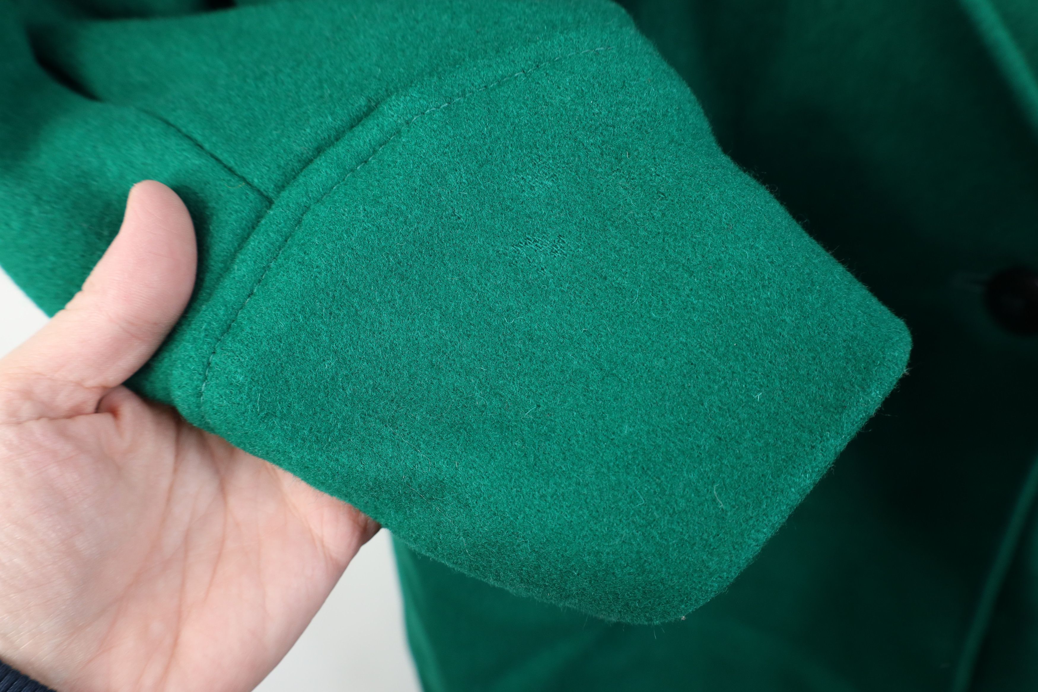 Vintage Vintage 90s Streetwear Overcoat Trench Coat Jacket Green Size M / US 6-8 / IT 42-44 - 8 Thumbnail