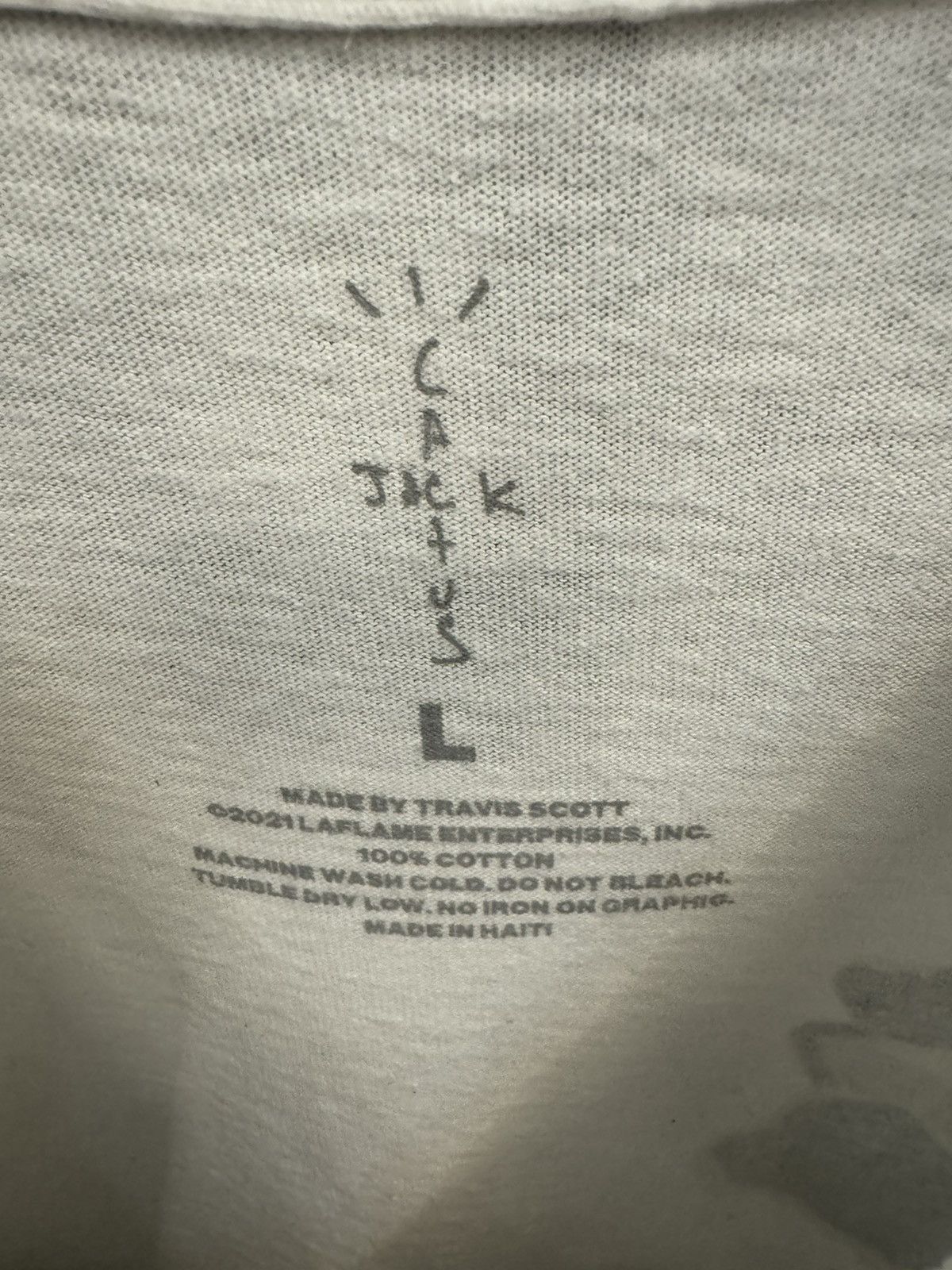 Fragment Design × Travis Scott Travis Scott Fragment SS tee Size US L / EU 52-54 / 3 - 2 Thumbnail