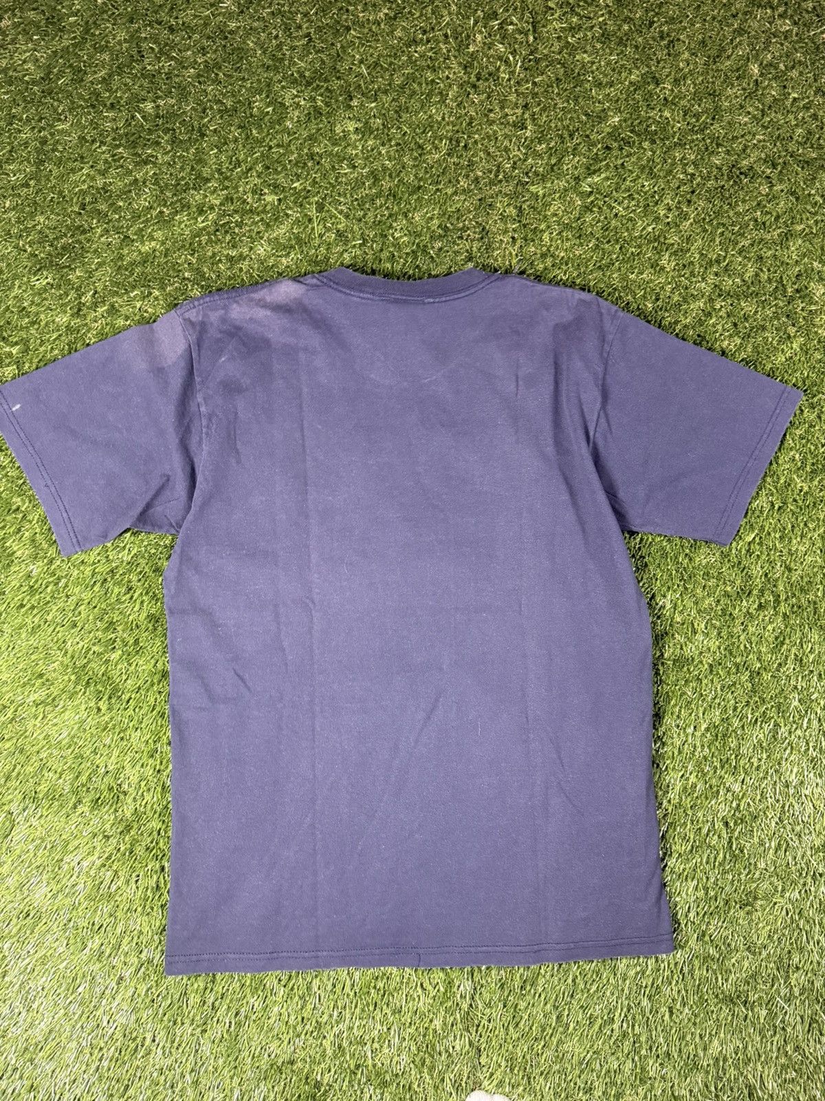 Vintage Vintage 90s Greatest Dad Plaid Embroidered Funny Faded Tee Size US M / EU 48-50 / 2 - 4 Thumbnail