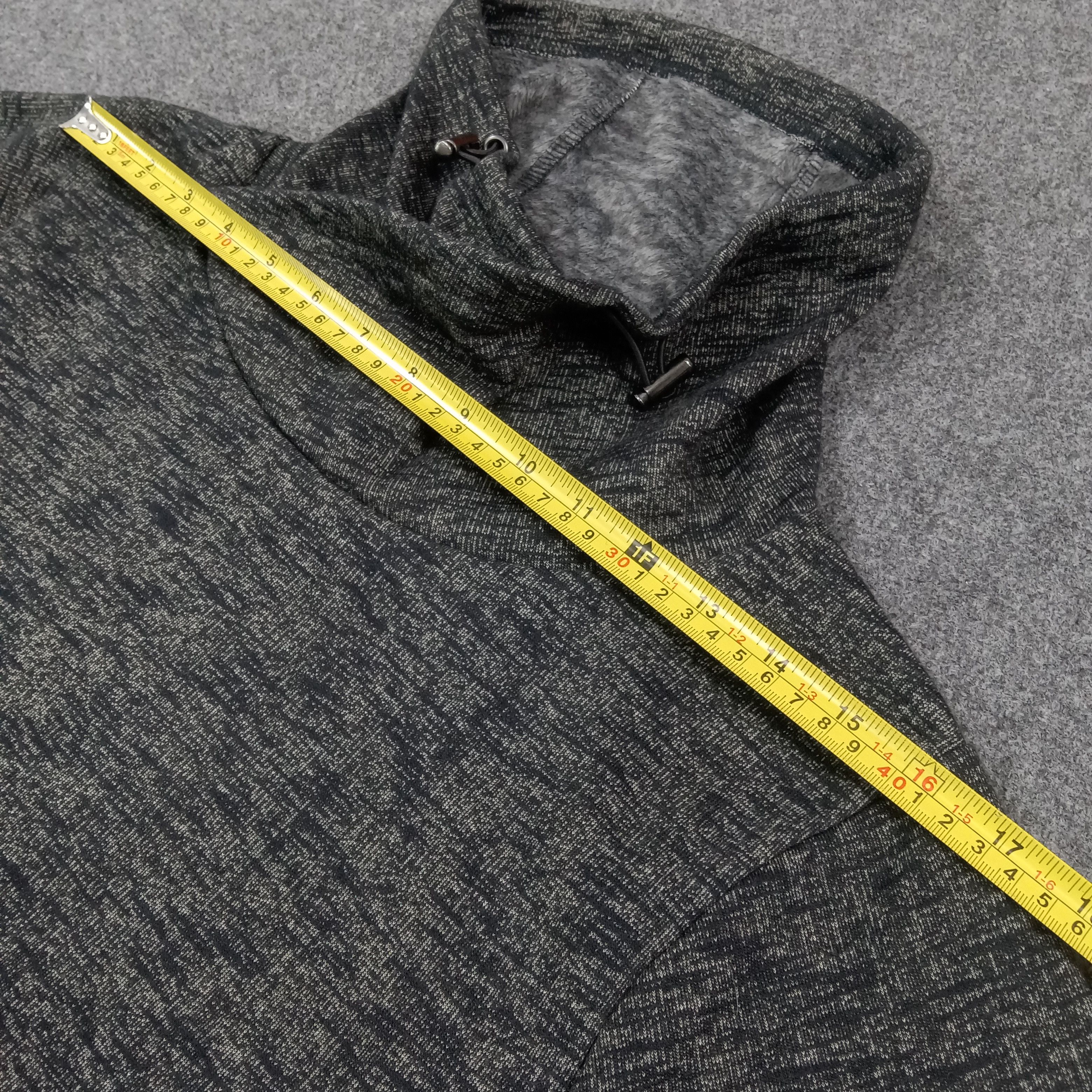 semanticdesign Semantic Design Cowl Pullover Fleece Lined Sweatshirt C279N7 Size US S / EU 44-46 / 1 - 5 Thumbnail