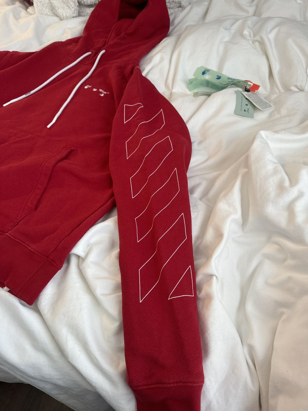 Off-White Off White Hoodie Size US L / EU 52-54 / 3 - 3 Thumbnail