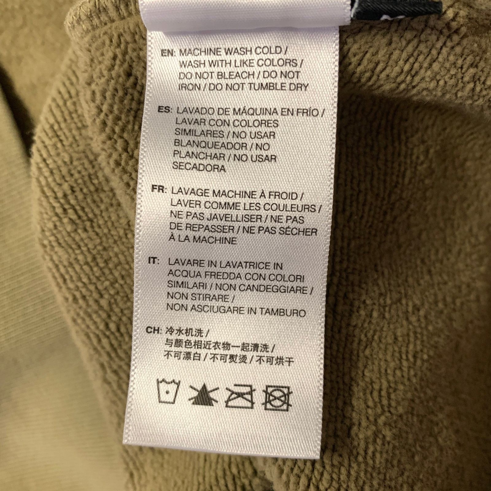 John Elliott JOHN ELLIOTT Size S Green Olive Cotton Hoodie Sweatshirt Size US S / EU 44-46 / 1 - 8 Thumbnail