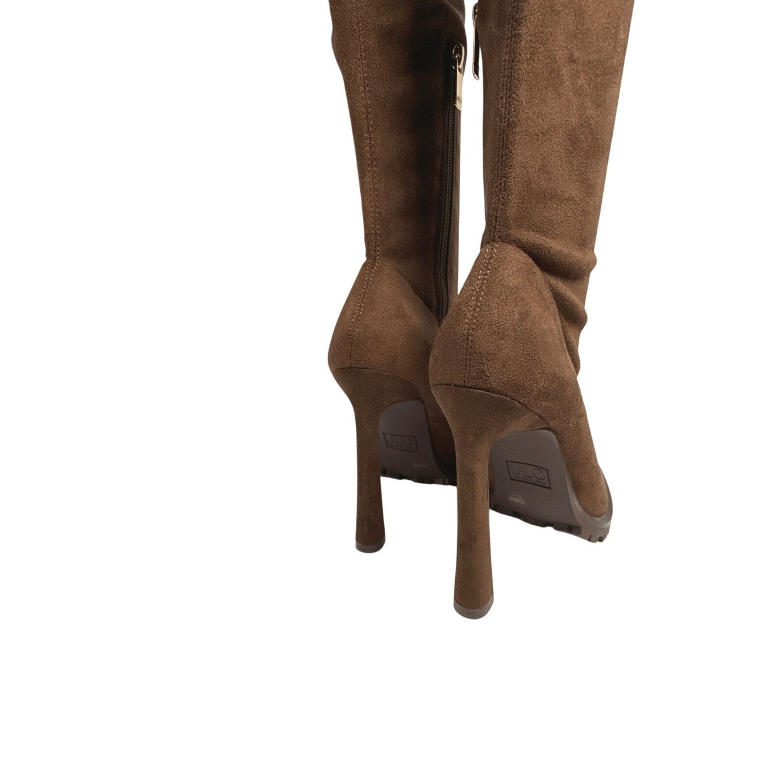 Jennifer Lopez JLO Coblin Over The Knee Boot | Brown | 7.5 Size US 7.5 / IT 37.5 - 3 Thumbnail
