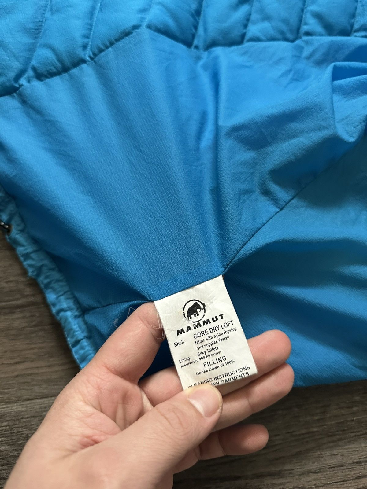 Vintage 90s mammut 🦣 900 goose down puffer vest jacket gorpcore Size US L / EU 52-54 / 3 - 6 Thumbnail