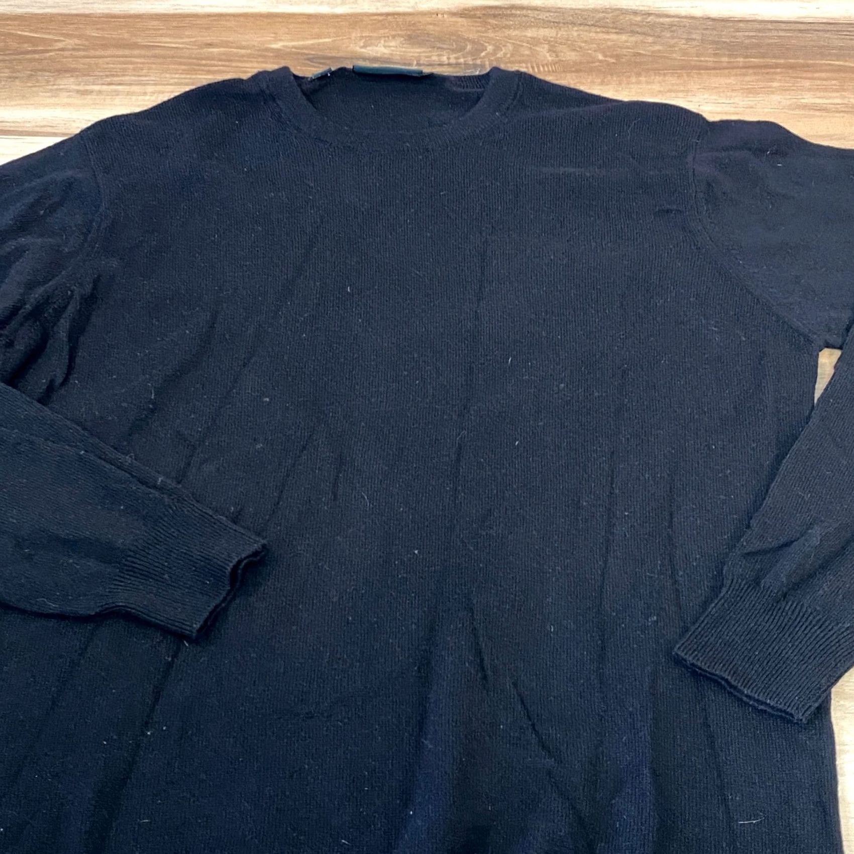 Rodd & Gunn Rodd & Gunn Merino Wool Cashmere Sweater Mens Large Crewneck Black Knit Pullover Size US L / EU 52-54 / 3 - 2 Thumbnail