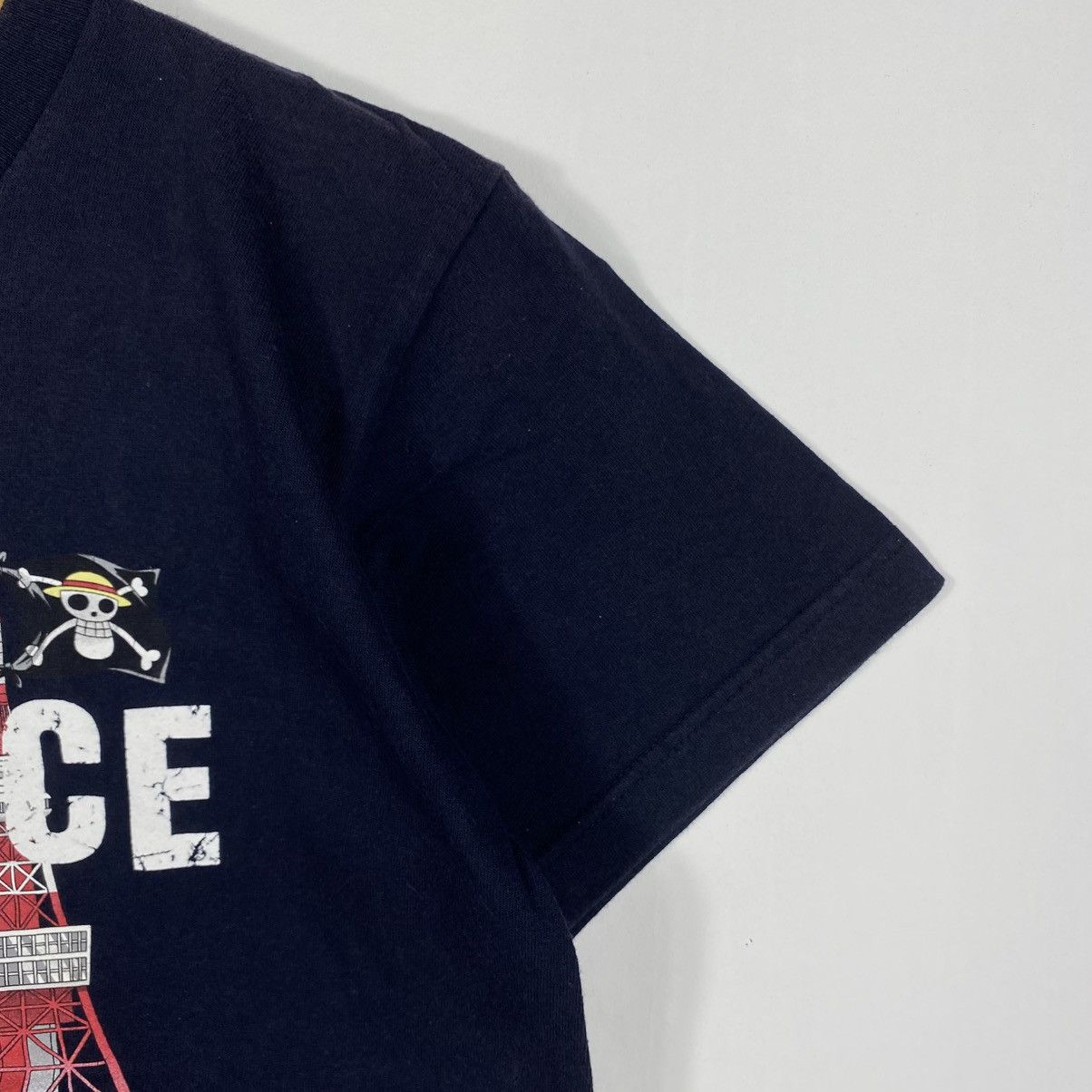 Anime ONE PIECE Anime Tokyo Tower Souvenir Graphic Tee Shirt Size US S / EU 44-46 / 1 - 5 Thumbnail