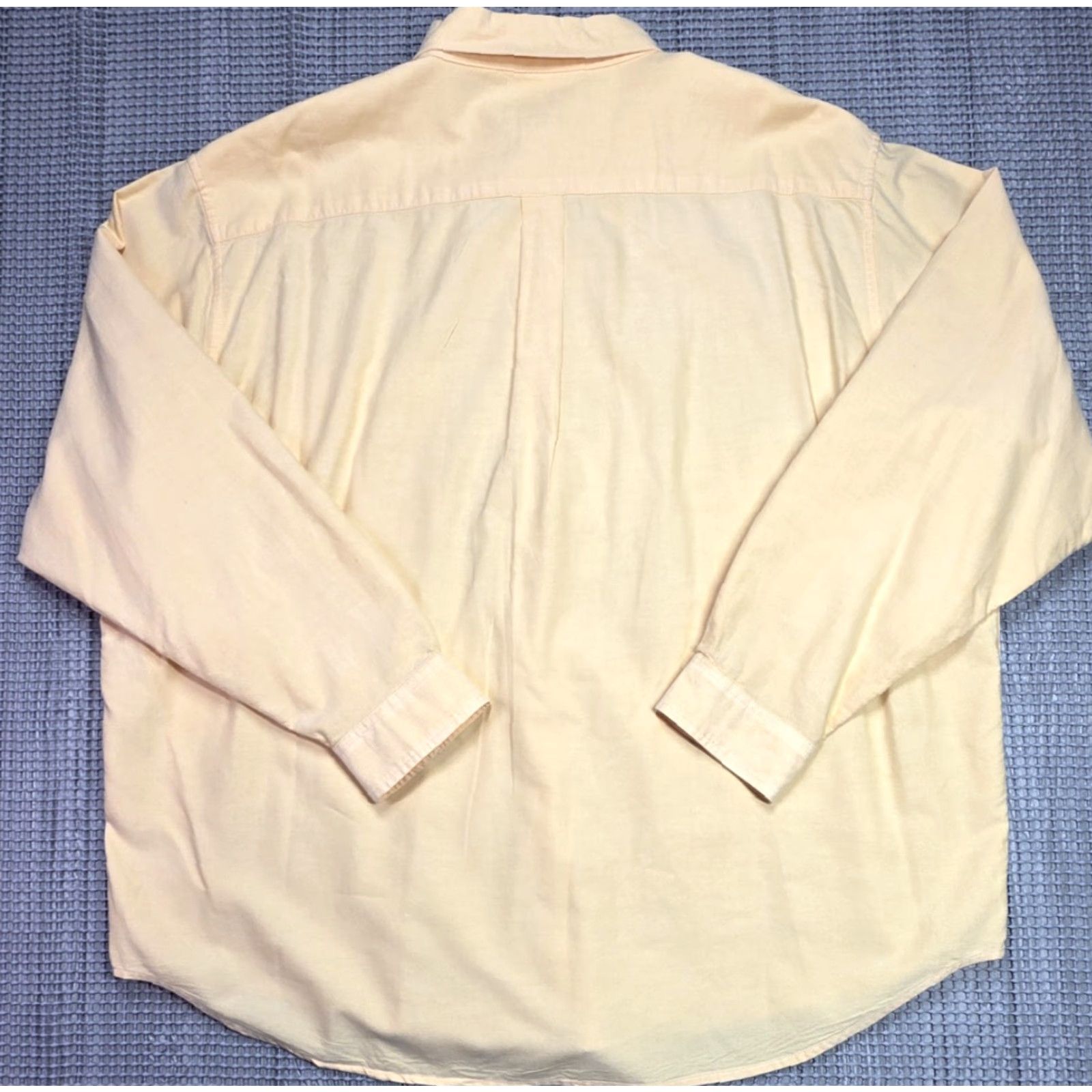 Ralph Lauren VTG Ralph Lauren Polo Jeans Co Button Up Shirt Cotton XL Yellow USA Flag Logo Vintage Classic Mens Button-Down Long Sleeve Casual Shirt Size US XL / EU 56 / 4 - 6 Thumbnail