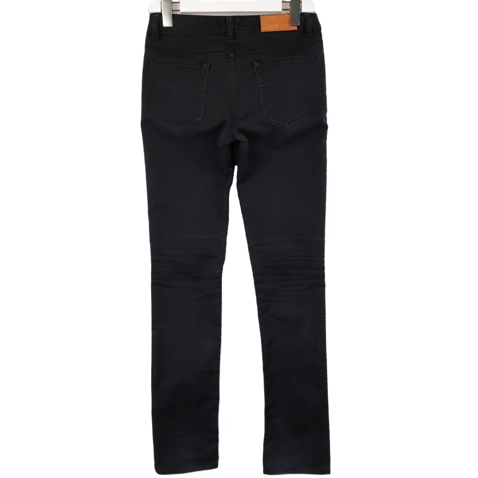 Denime Acne Jeans Women's Hex Black UPS Jeans W28/L34 Straight Black Denim Zip Fly Size 28" / US 6 / IT 42 - 2 Thumbnail