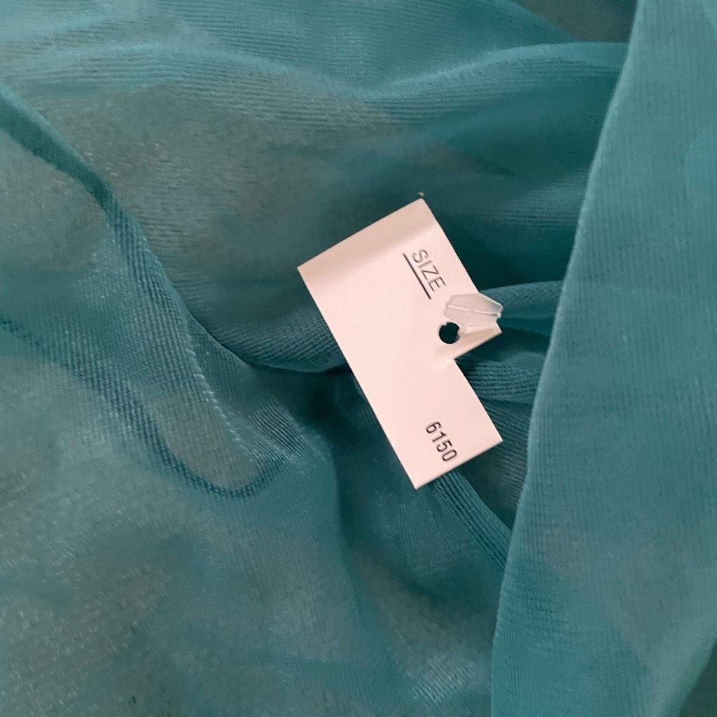 Other NWT 3pc Green Lingerie Set Teddy Panties Shirt Length Sheer Size ONE SIZE - 3 Thumbnail