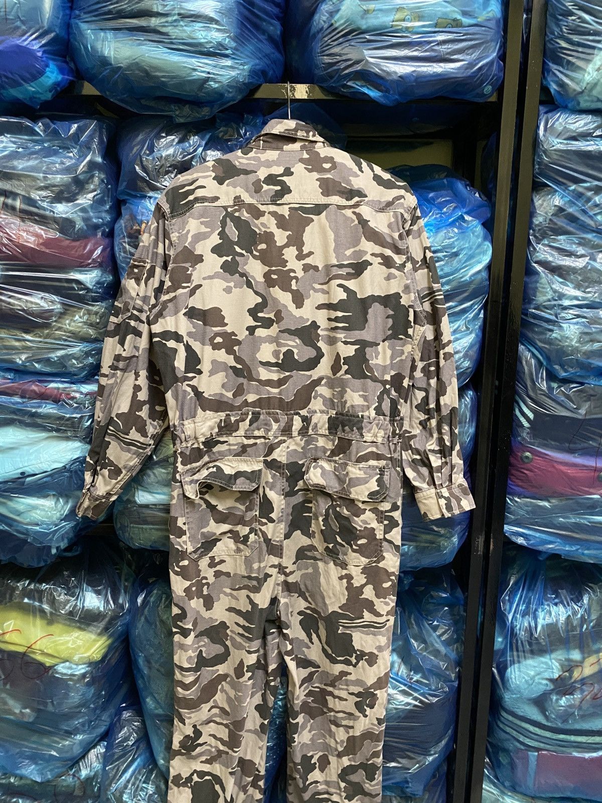 Japanese Brand EvenRiver Camouflage Full Body Coverall Jumpsuit Workwear Size US 36 / EU 52 - 9 Thumbnail