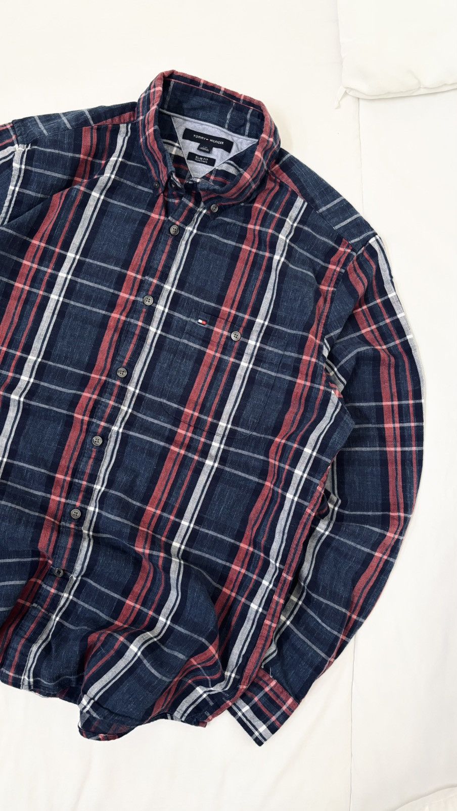 Tommy Hilfiger Tommy Hilfiger Flannel Size US L / EU 52-54 / 3 - 2 Thumbnail