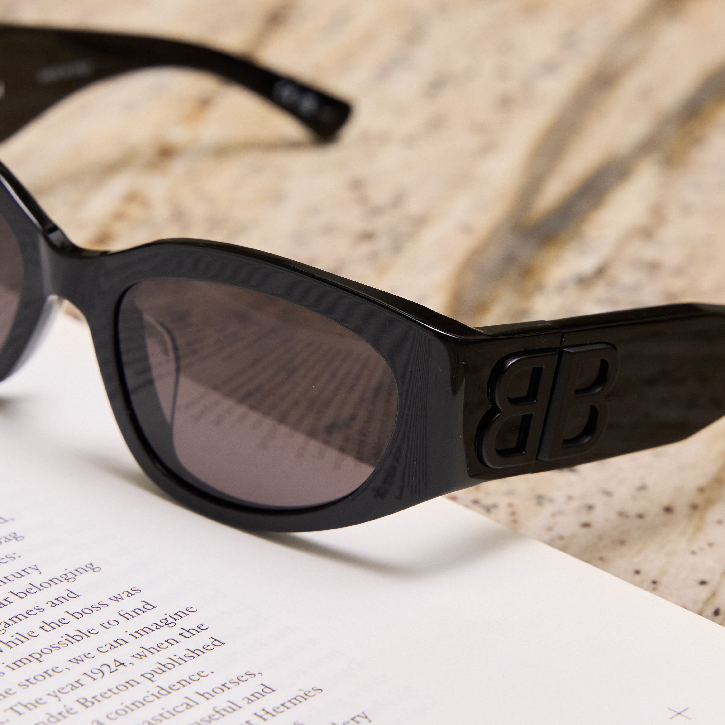 Balenciaga BALENCIAGA BB0324SK 001 Sunglasses BLACK Size ONE SIZE - 2 Thumbnail