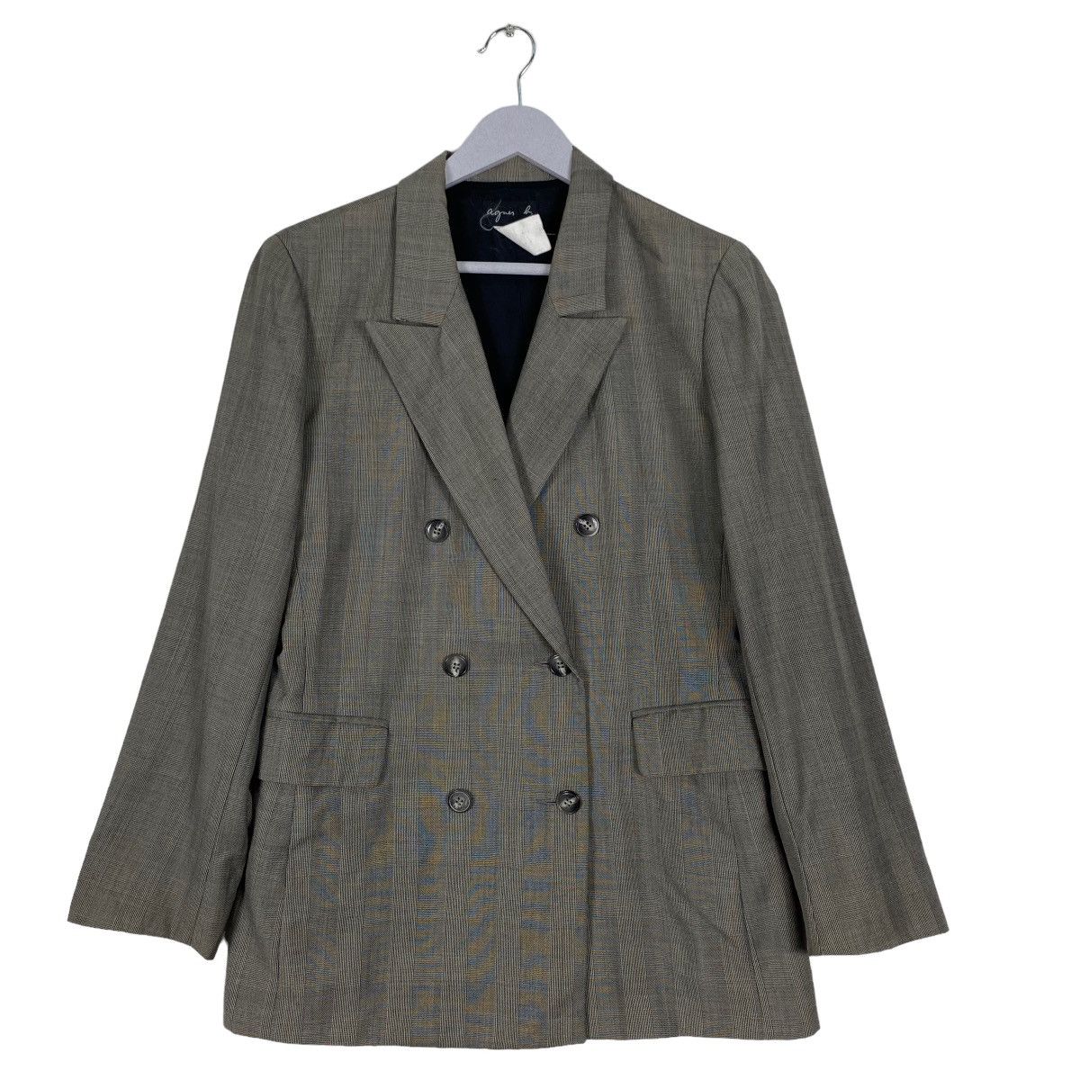 agnes b. Vintage Agnes B Double Breast Button Coat Size US S / EU 44-46 / 1 - 1 Thumbnail