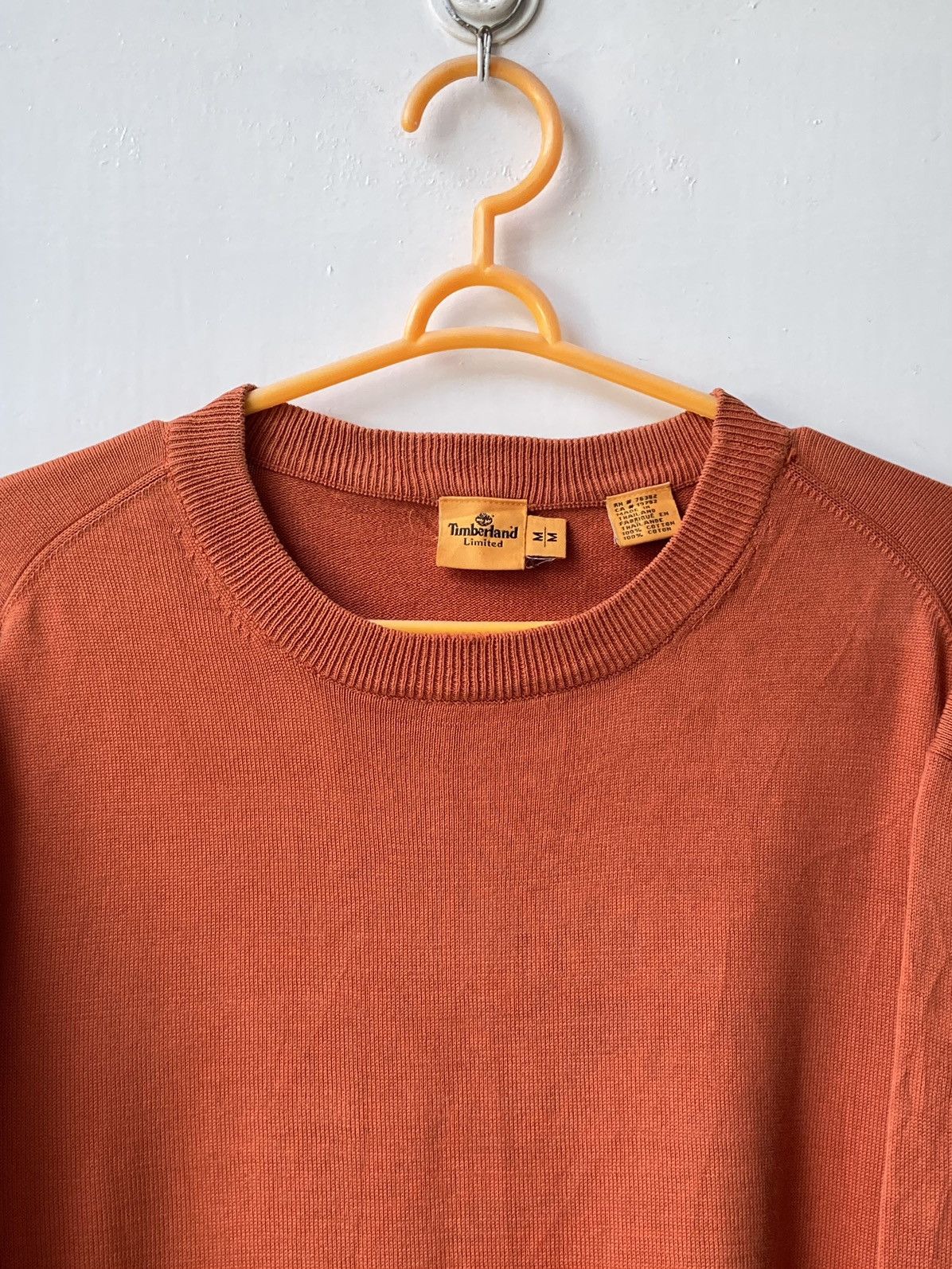 Timberland TIMBERLAND Orange Long Sleeve T-shirt Size US S / EU 44-46 / 1 - 12 Thumbnail