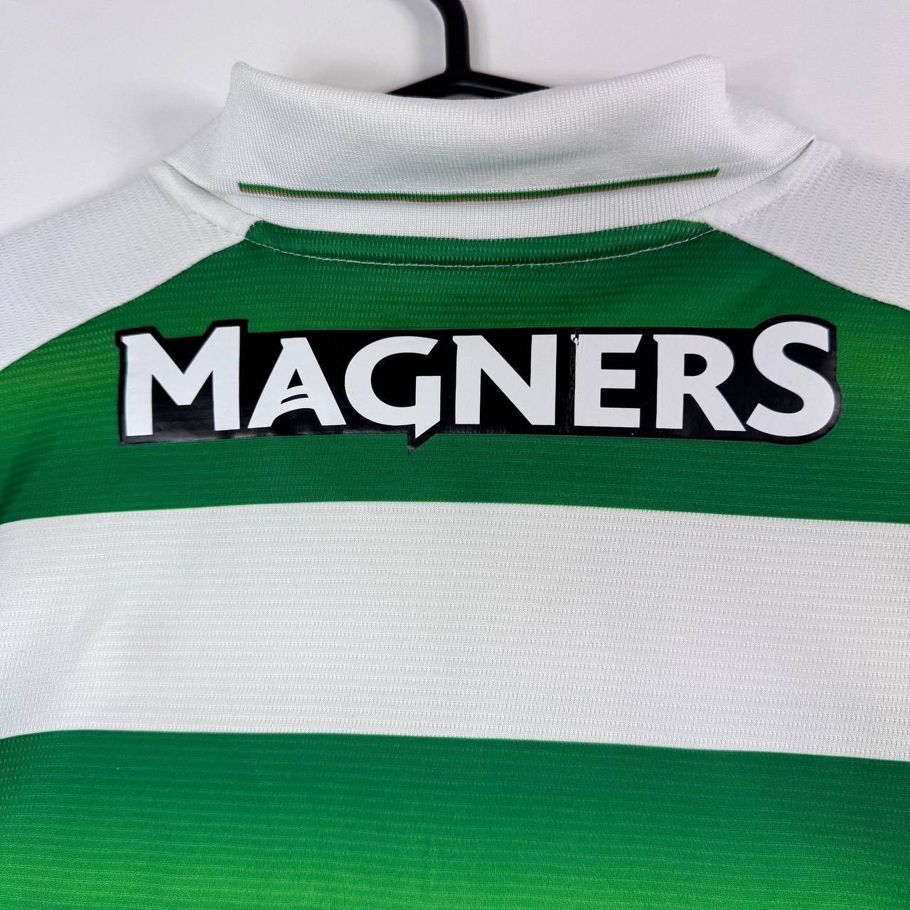 New Balance Celtic FC Shirt New Balance Dafabet Green White Mens Size M Size US M / EU 48-50 / 2 - 8 Thumbnail