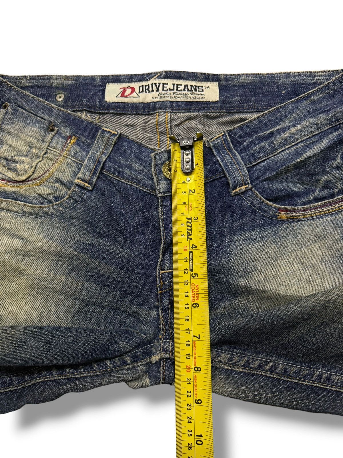 Japanese Brand Exotic Vintage Denim Drive Falcon 7.0 Limited Edition | W31 Size 31" - 18 Thumbnail