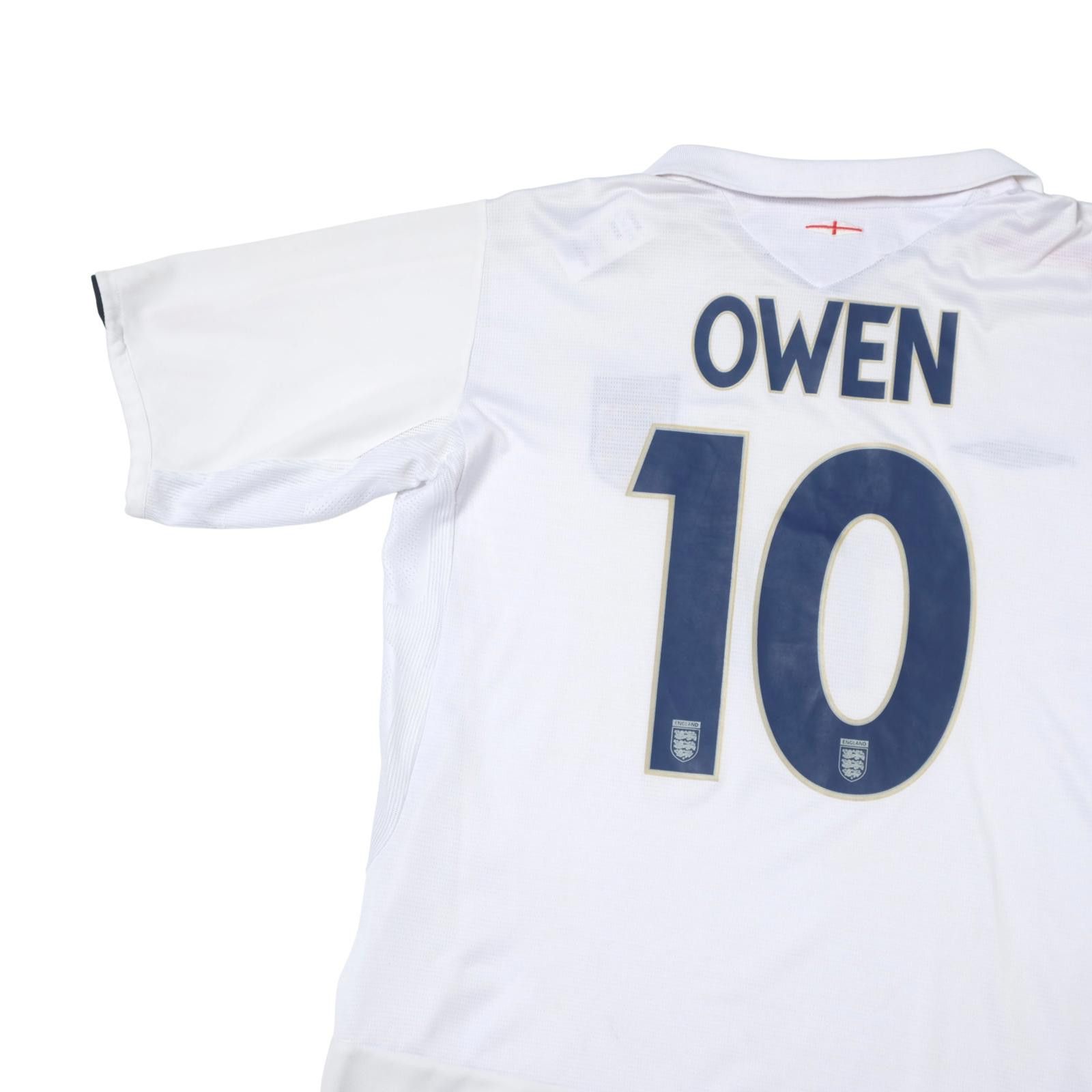Umbro 2006/08 England Home Shirt Owen (L) Size US L / EU 52-54 / 3 - 4 Thumbnail