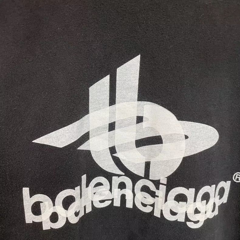 Balenciaga Balenciaga Lettering print crew-neck short-sleeve T-shirt, Size US M / EU 48-50 / 2 - 2 Thumbnail