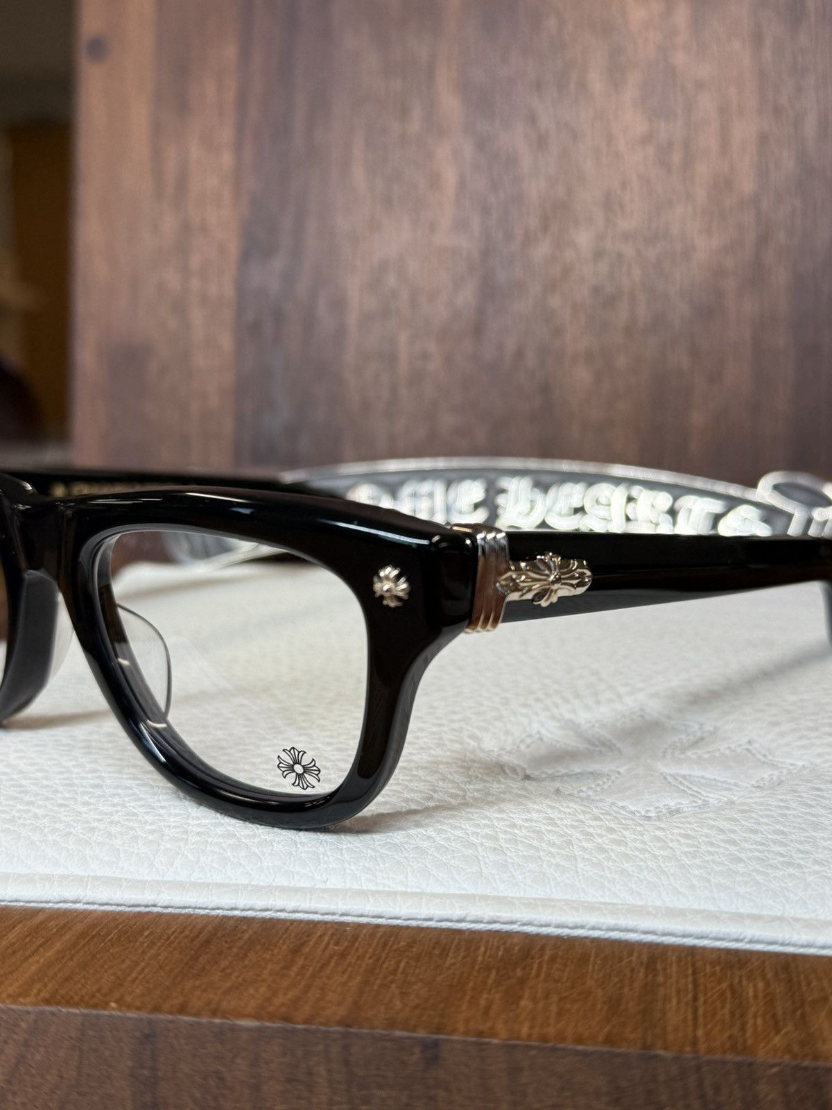 Chrome Hearts Chrome Hearts Tritisagain Glasses Size ONE SIZE - 6 Thumbnail