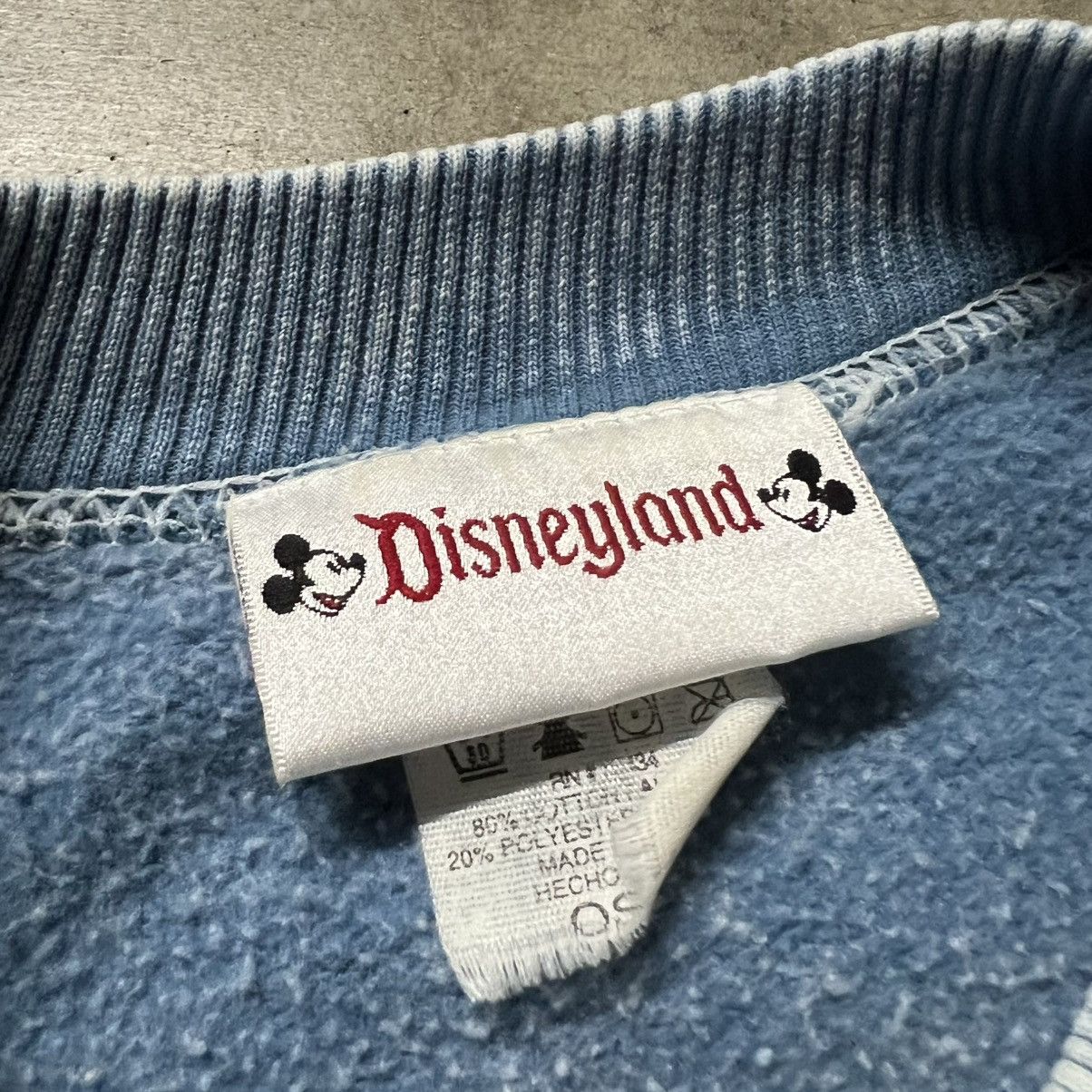 Disney × Mickey Mouse × Vintage Vintage 90’s Disneyland Mickey Mouse Crewneck Sweater Size US XL / EU 56 / 4 - 6 Thumbnail