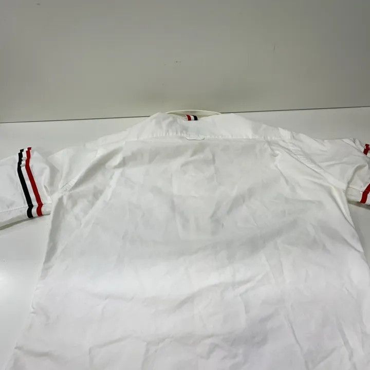 Thom Browne Thom Browne Classic Long Sleeve White Shirt -2507 Size US S / EU 44-46 / 1 - 5 Thumbnail