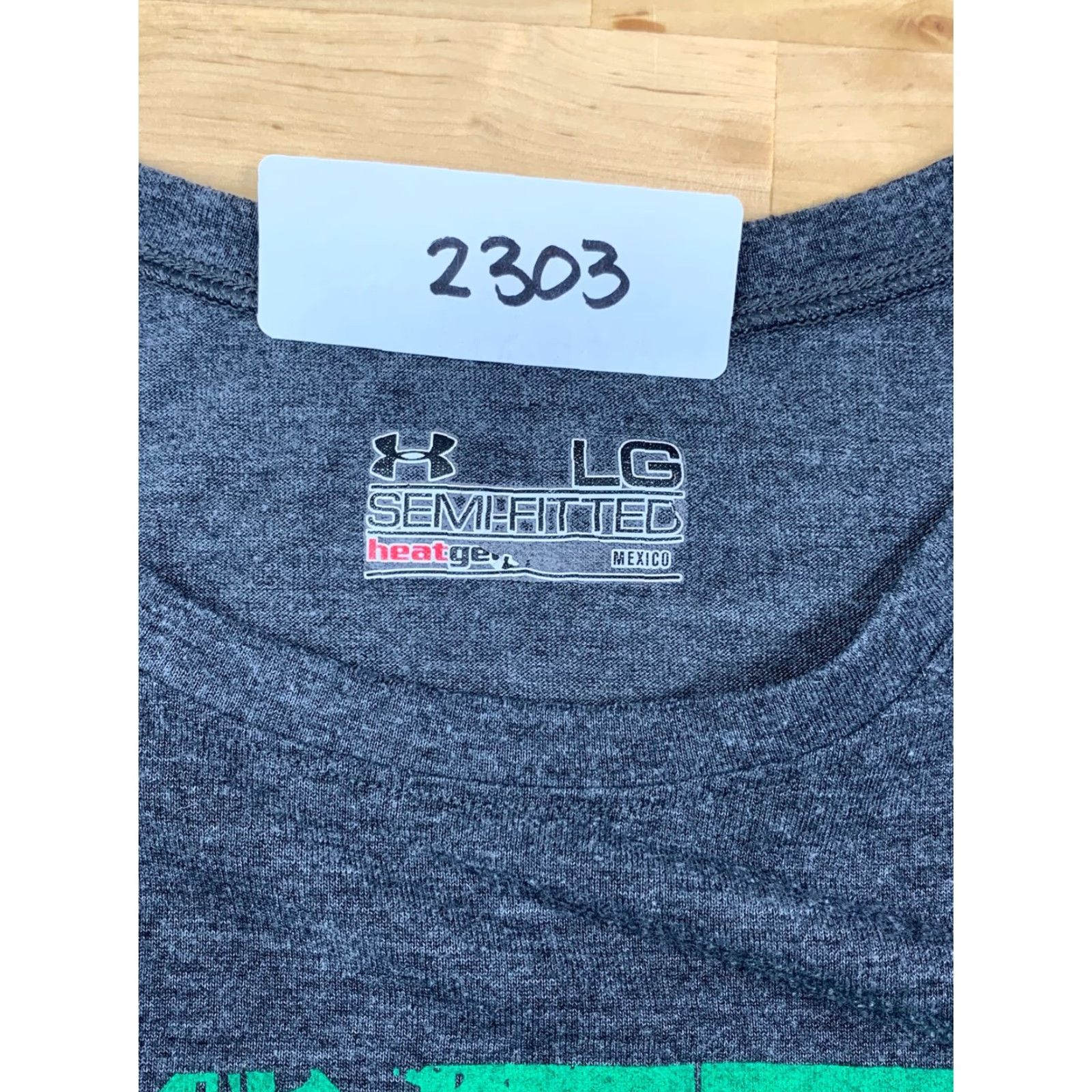 Under Armour UNDER ARMOUR PROTECT THIS HOUSE I WILL GRAY T-SHIRT L WOMEN CREW NECK SHORT SLEEVE LOGO SEMI FITTED CASUAL metric Size L / US 10 / IT 46 - 3 Thumbnail