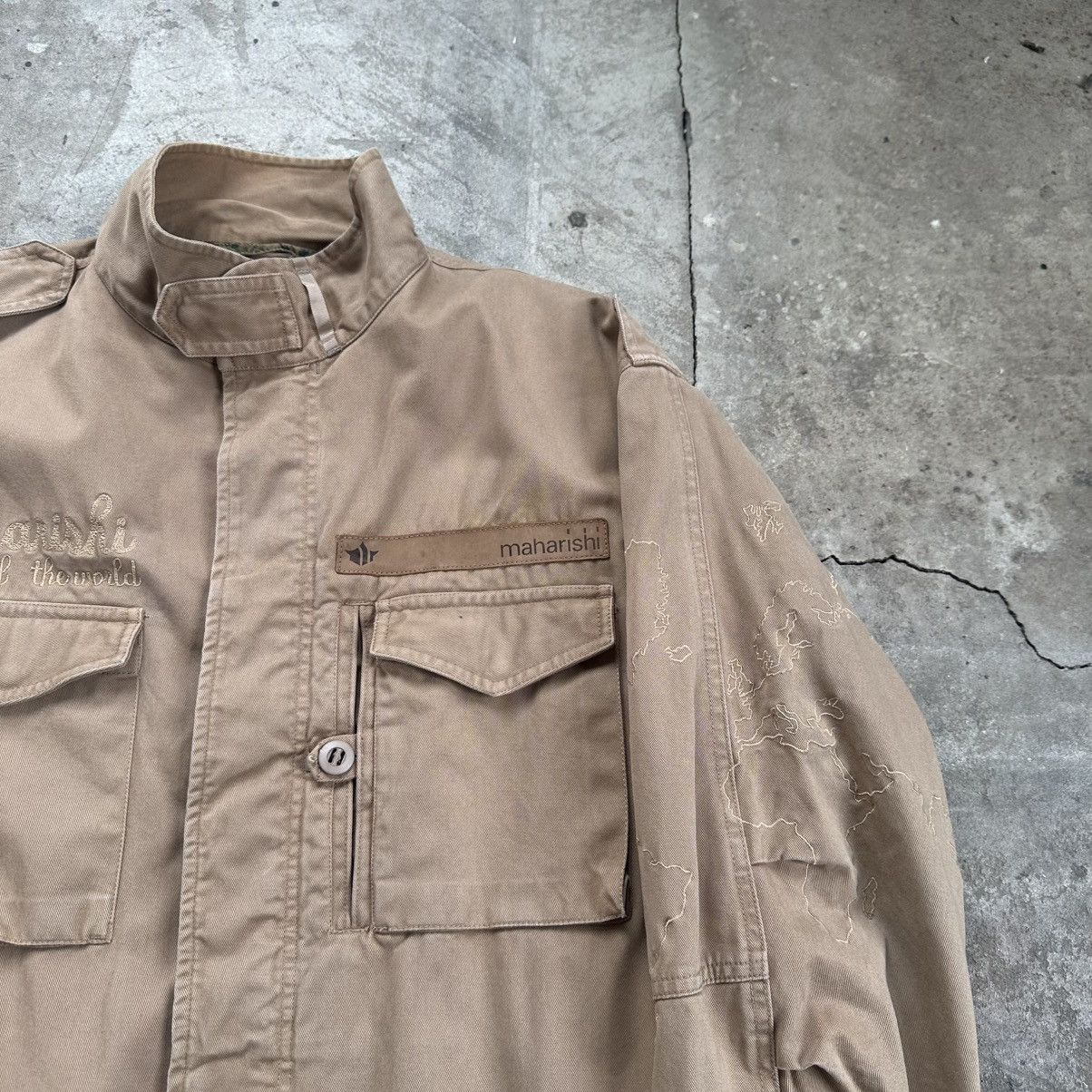 Maharishi Maharishi m 65 jacket embroidered logo Size US XL / EU 56 / 4 - 3 Thumbnail