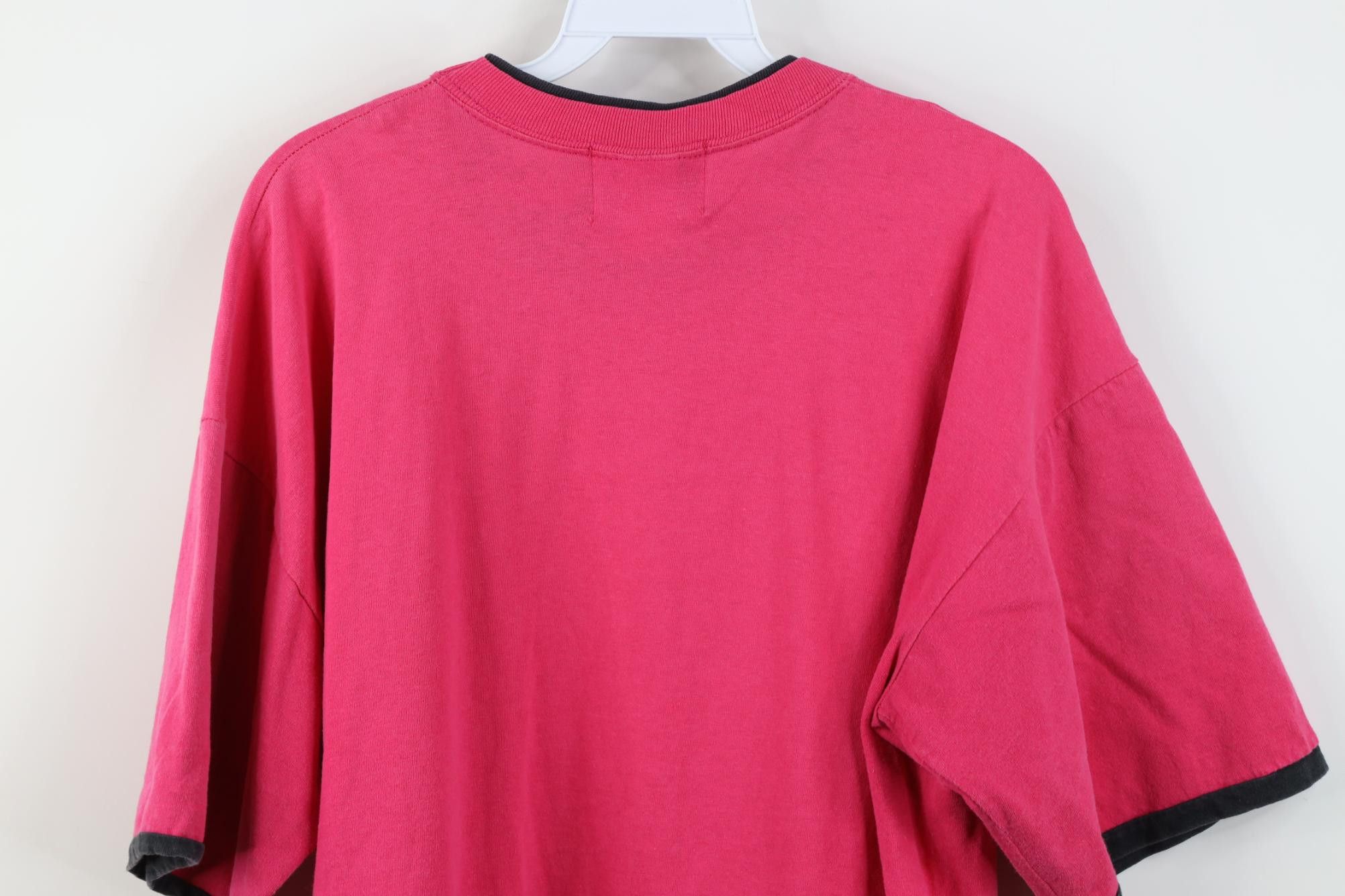Vintage Vintage 90s Streetwear Earth Layered Roll Cuff T-Shirt USA Size L / US 10 / IT 46 - 12 Thumbnail