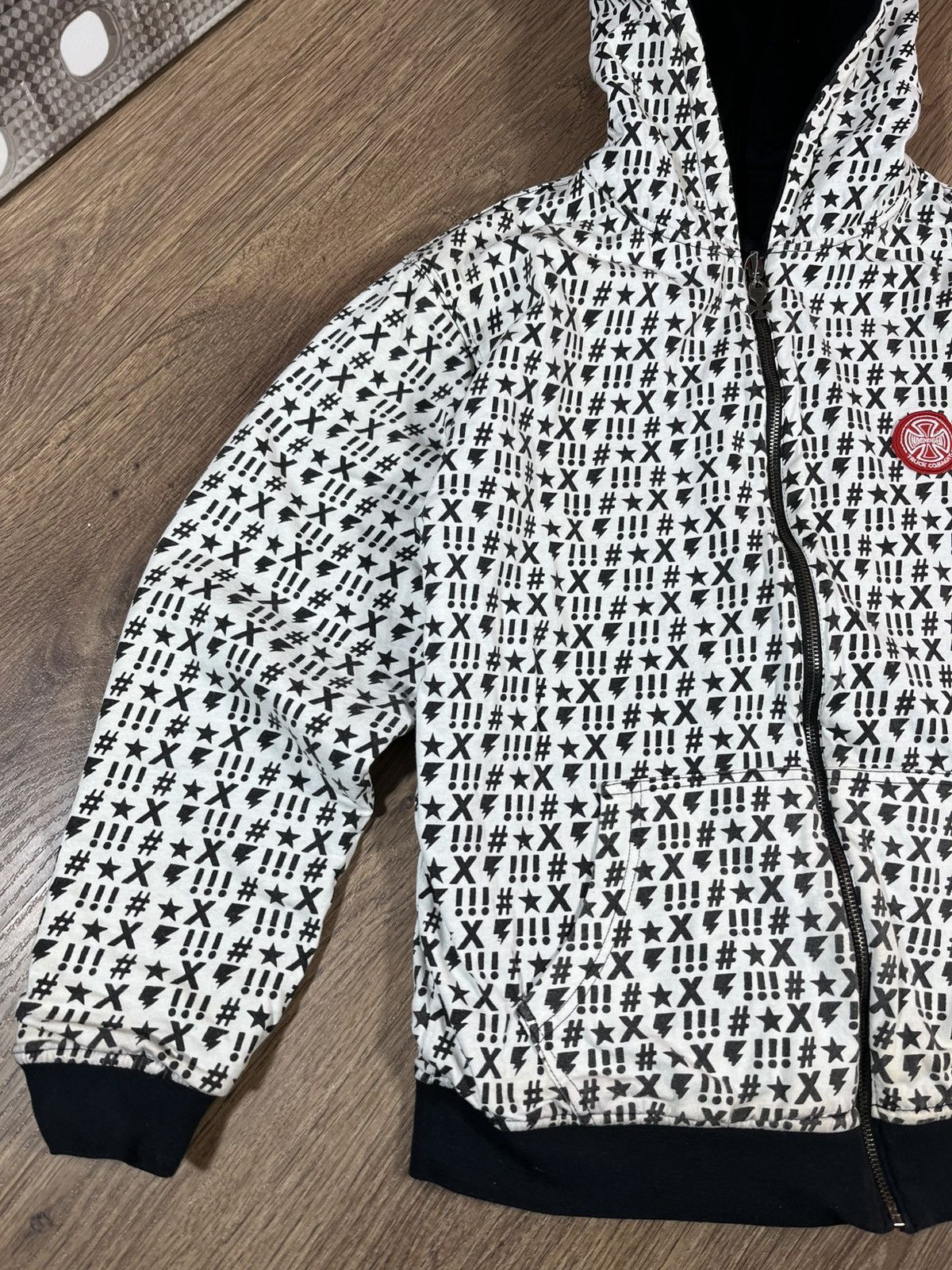 Independent Truck Co. Y2K Reversible Zip-Up Hoodie Independent Logo Graphic Print Size US S / EU 44-46 / 1 - 12 Thumbnail