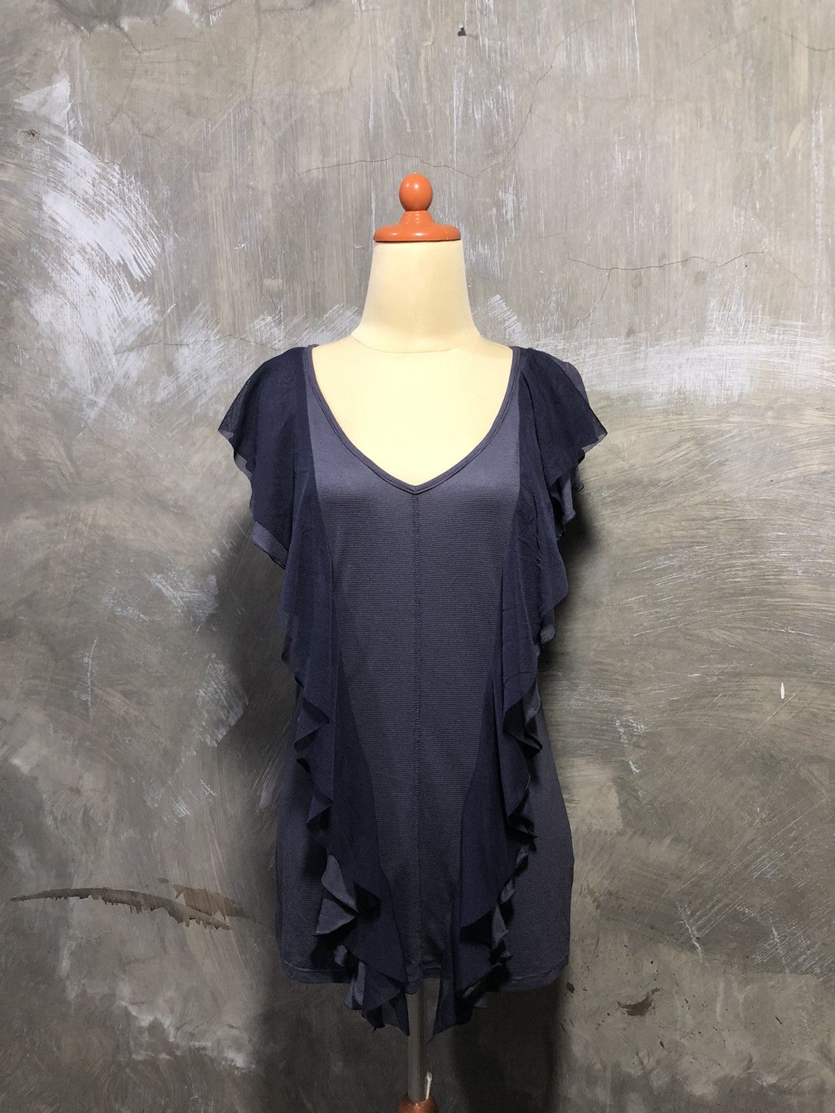 5351 POUR LES HOMMES × Japanese Brand × Le Grande Bleu (L.G.B.) 5351 Pour Les Femmes Tshirt Size M / US 6-8 / IT 42-44 - 4 Thumbnail
