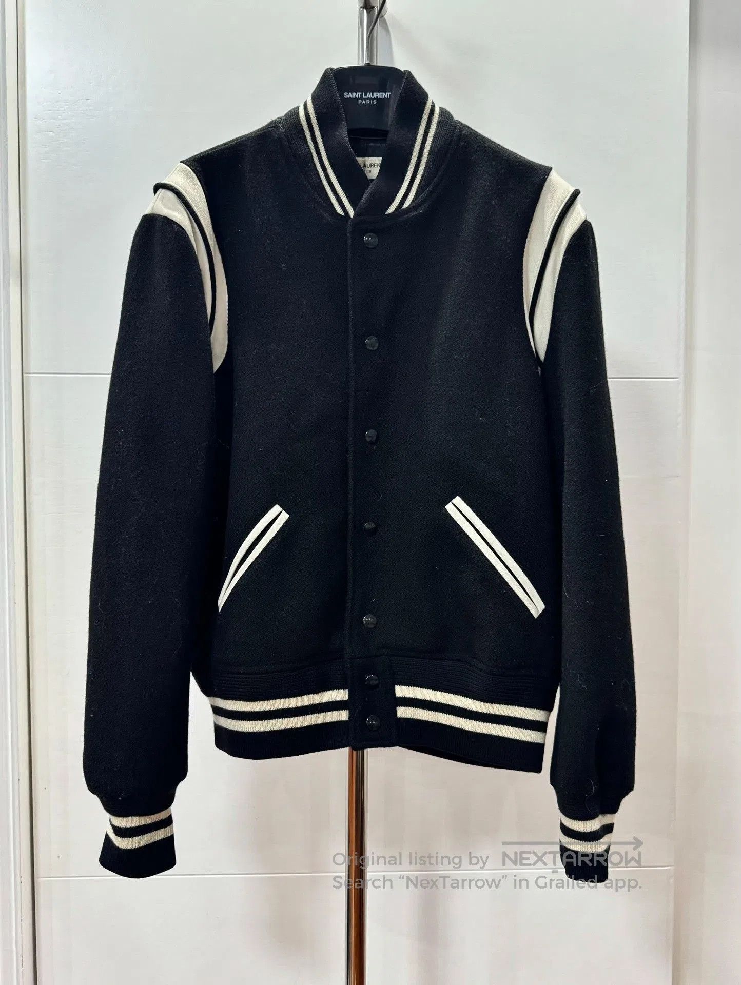 Saint Laurent Paris Saint Laurent 13FW Varsity Jacket. Size US M / EU 48-50 / 2 - 1 Thumbnail