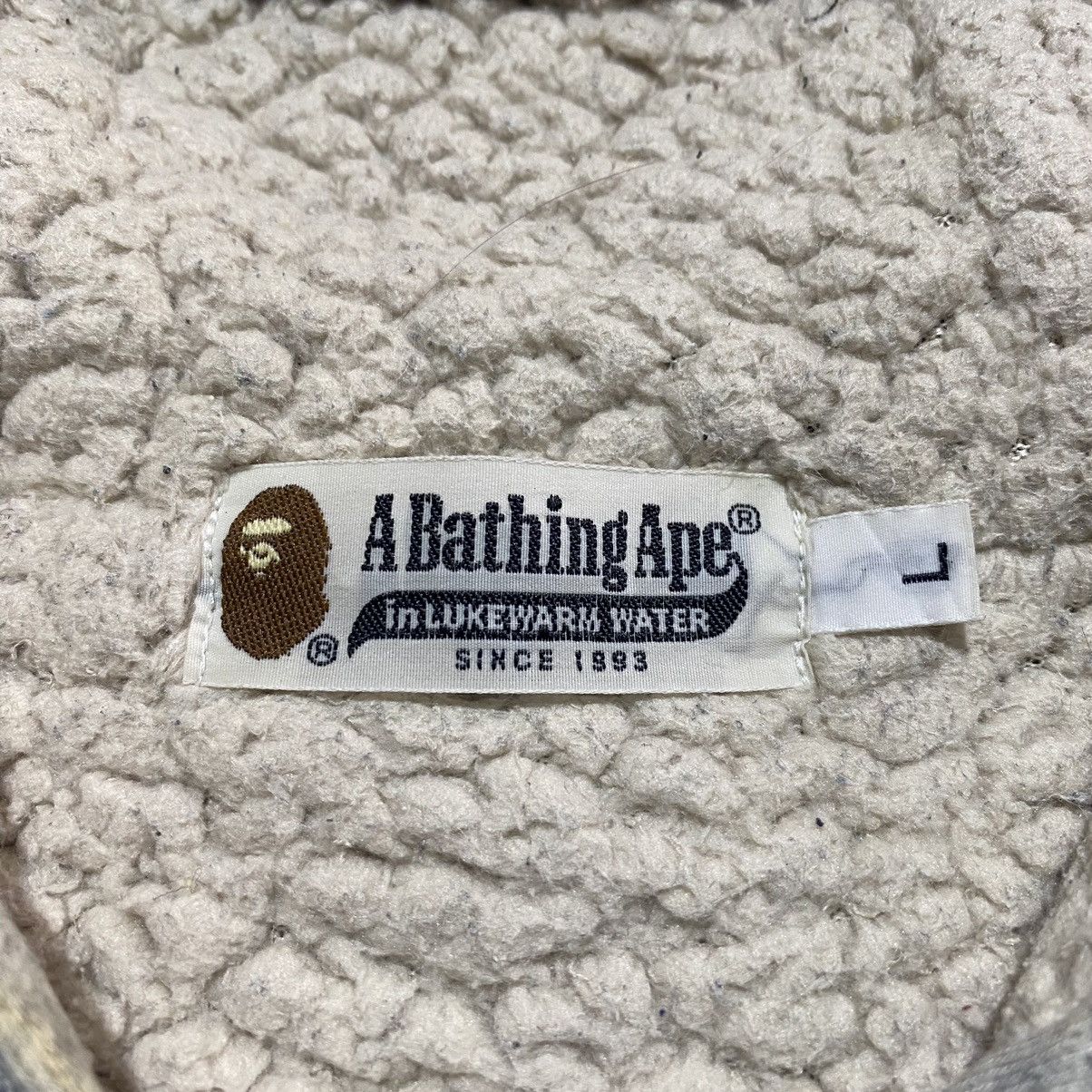 Bape Sherpa Zip Hoodie Size US L / EU 52-54 / 3 - 6 Thumbnail