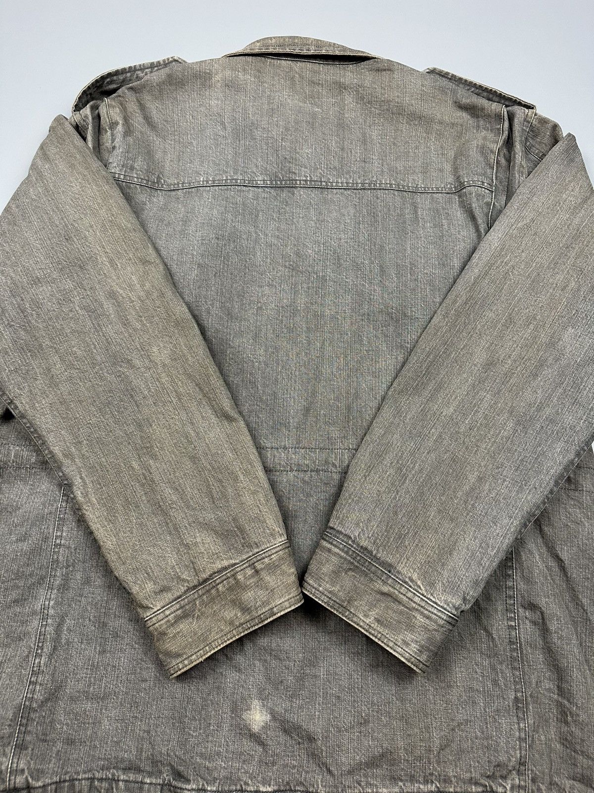 Japanese Brand Vintage Mackdaddy Midi Denim Jacket Size US XXL / EU 58 / 5 - 9 Thumbnail