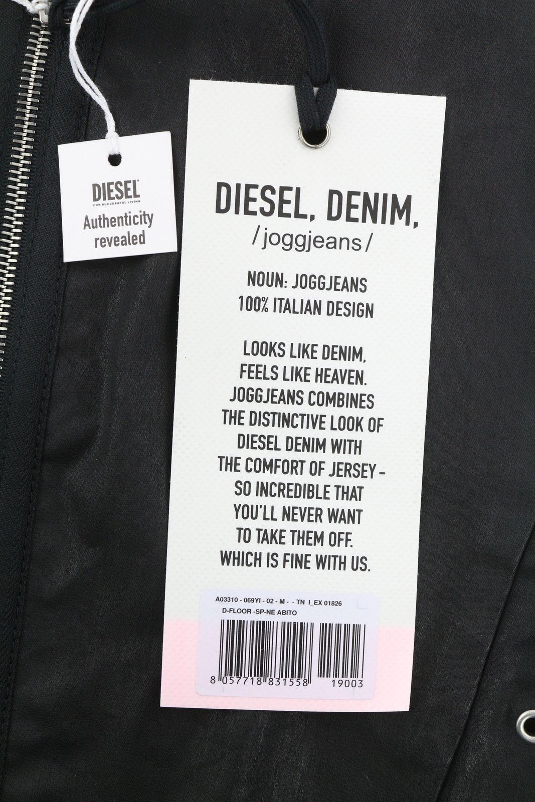 Diesel D-FLOOR-SP-NE M Sleeveless Zip Logo Mini Dress 41309 Size M / US 6-8 / IT 42-44 - 5 Thumbnail