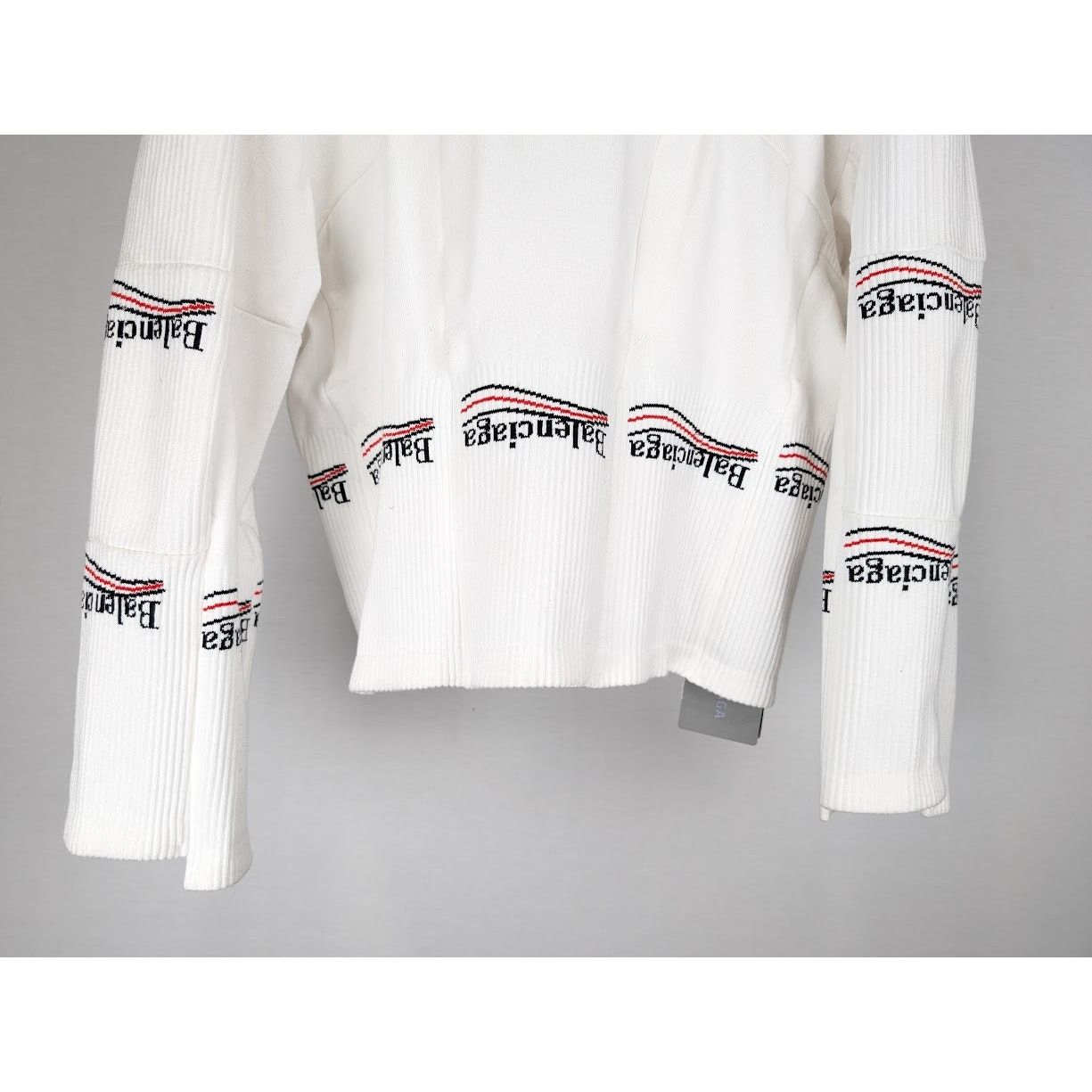Balenciaga o1rshd1 Socks Jumper Political Tennis Socks in White Size US S / EU 44-46 / 1 - 8 Thumbnail